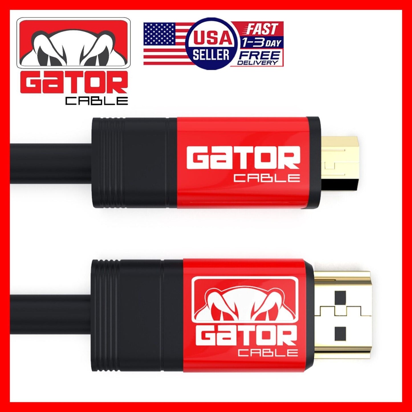 Micro HDMI to HDMI Cable Adapter Converter 4K GoPro HERO 7 6 5 4 3 Camera 60Hz