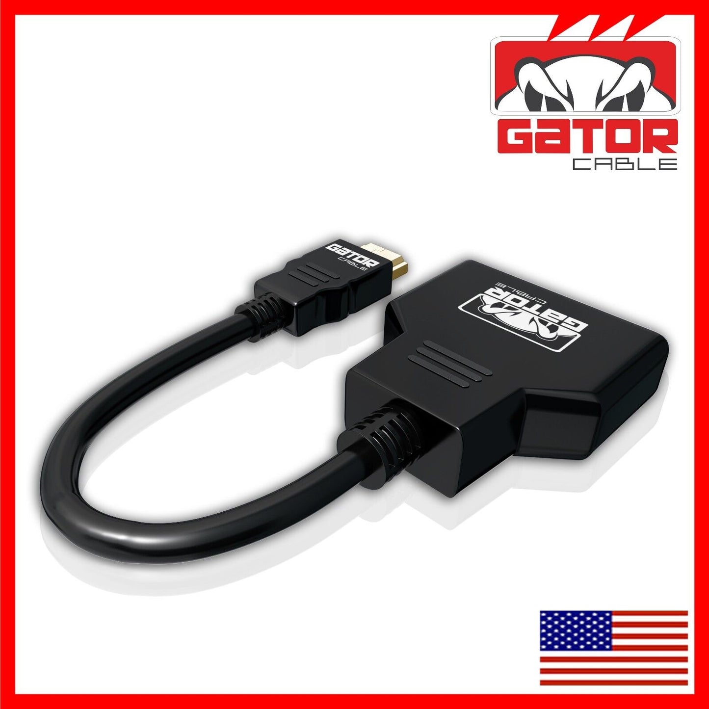 4K HDMI 2.0 Cable Splitter Switch UHD HDTV Switcher Signal Split 1 In To 2 Out