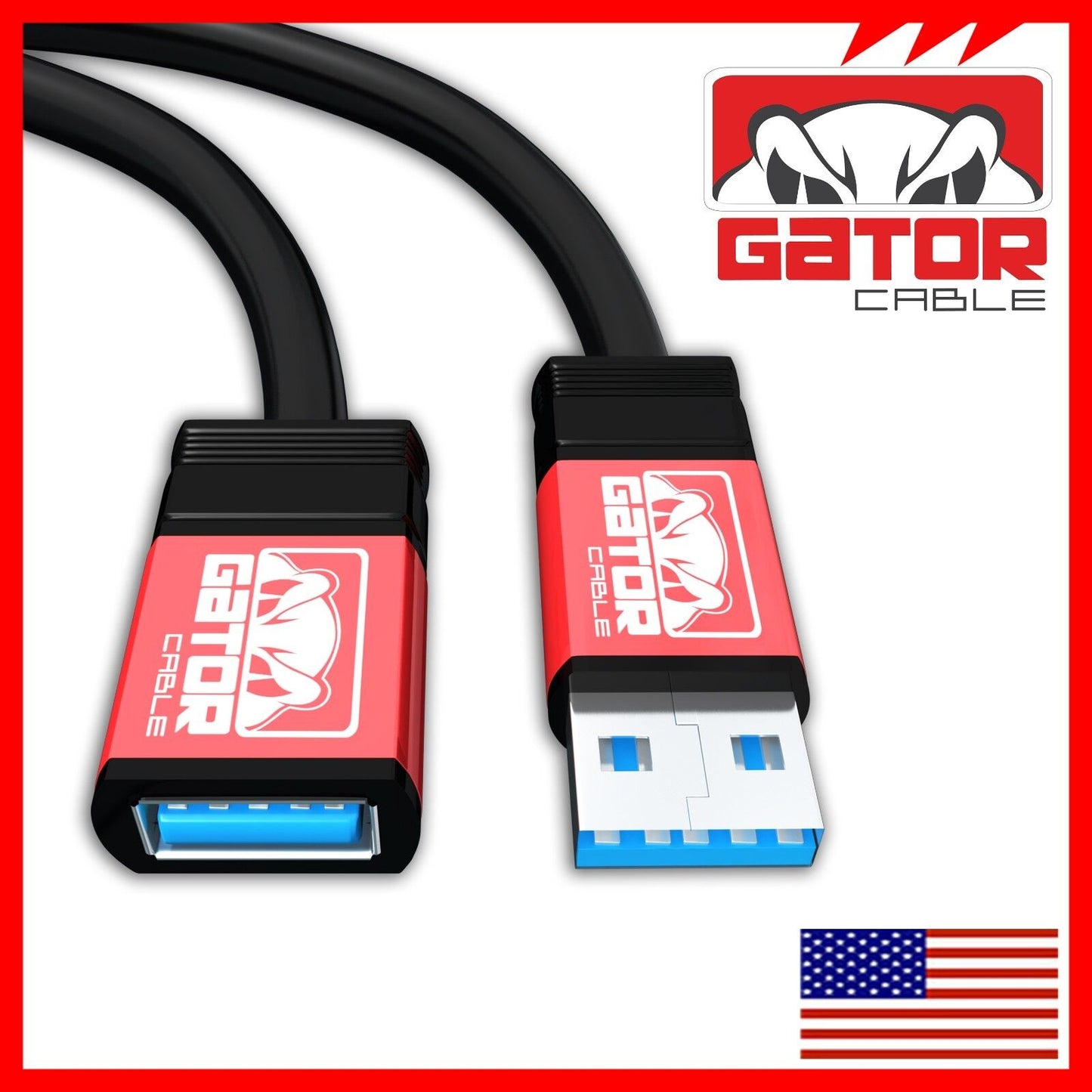 USB 3.0 Extension Extender Cable Male to Female Charger Powered Data Super Speed