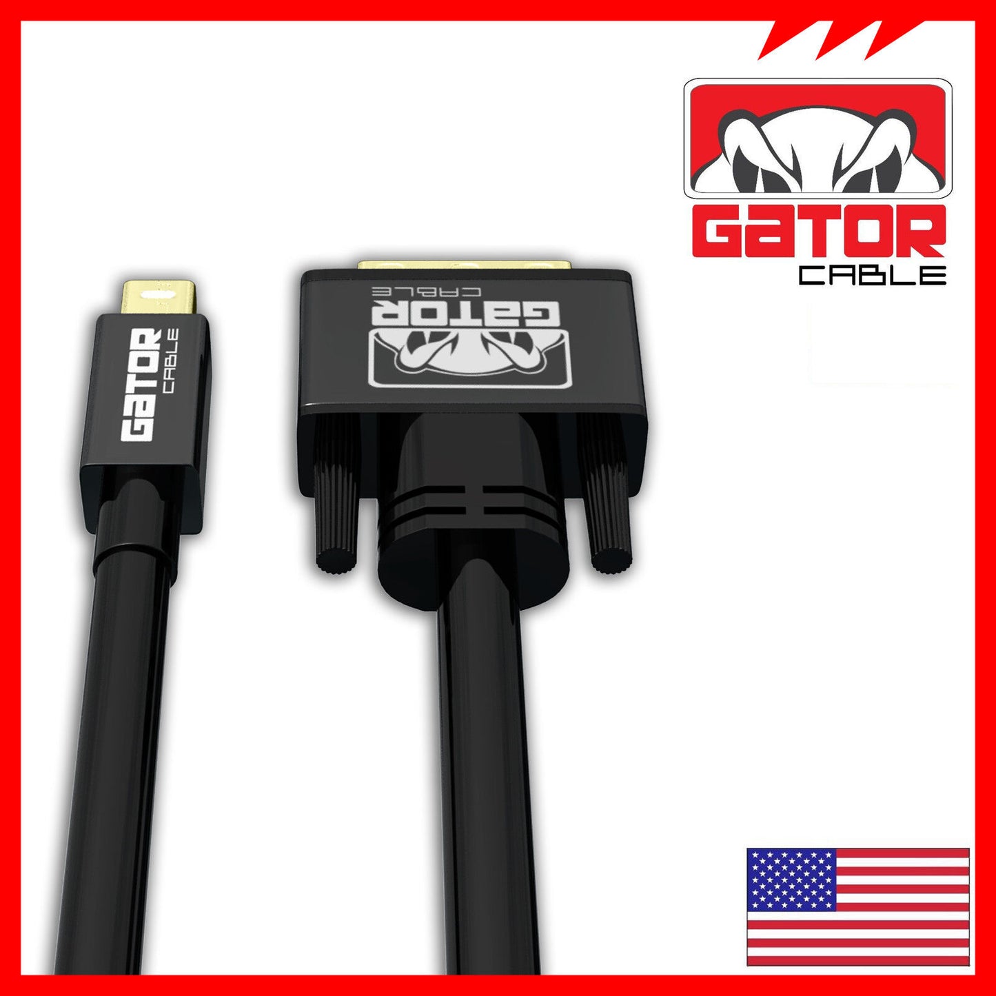 Mini Display Port mDP Thunderbolt To DVI-D Cable Adapter Converter HD 1080P 6FT
