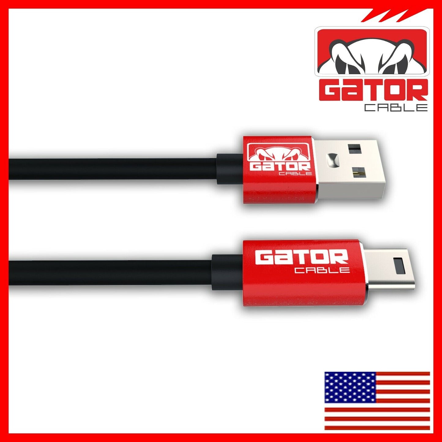 USB 2.0 A to Mini B 5-Pin USB Male Data Sync Charger Cable PC GPS Camera DS PS3