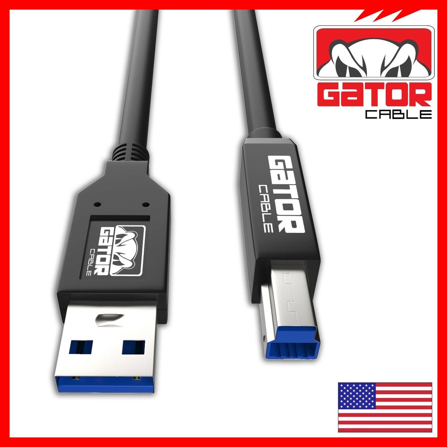 USB 3.0 Printer Scanner Cable A Male to B Male For HP Cannon Dell Epson Brother