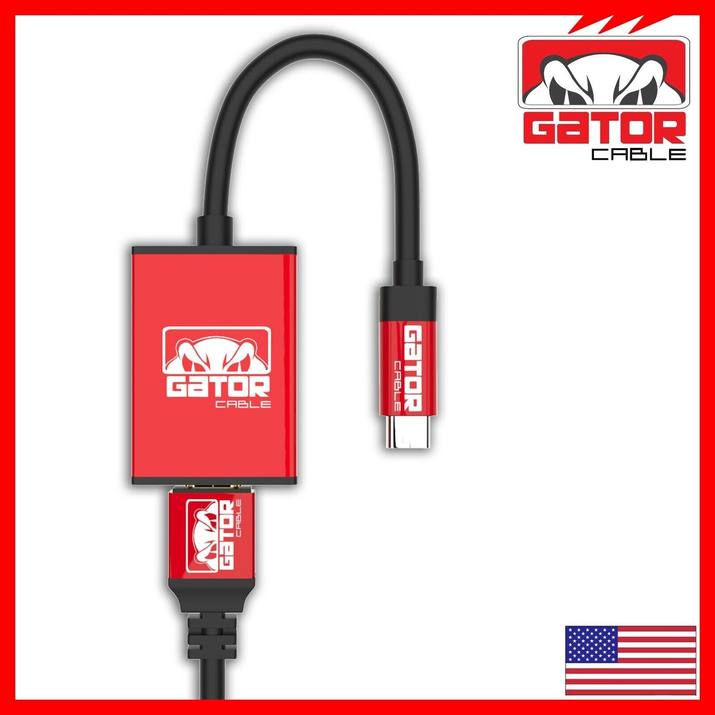 USB-C to HDMI HDTV Cable Adapter 4K Audio Video AV 60Hz 18Gbps Phone Mac PC 3FT