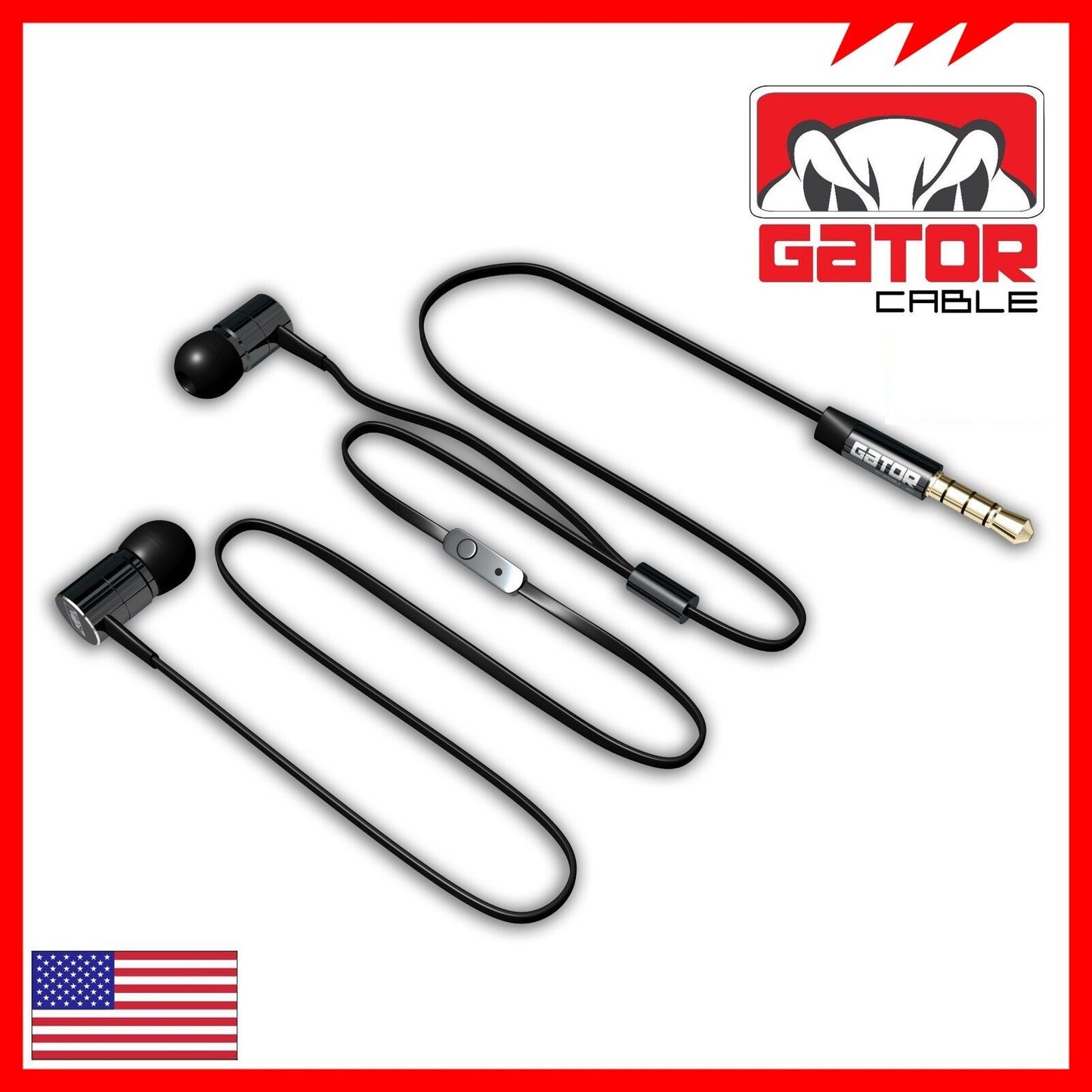 Earphones Headphones Headset Earbuds In-Ear Bass Stereo Hi-Fi with MIC Wired