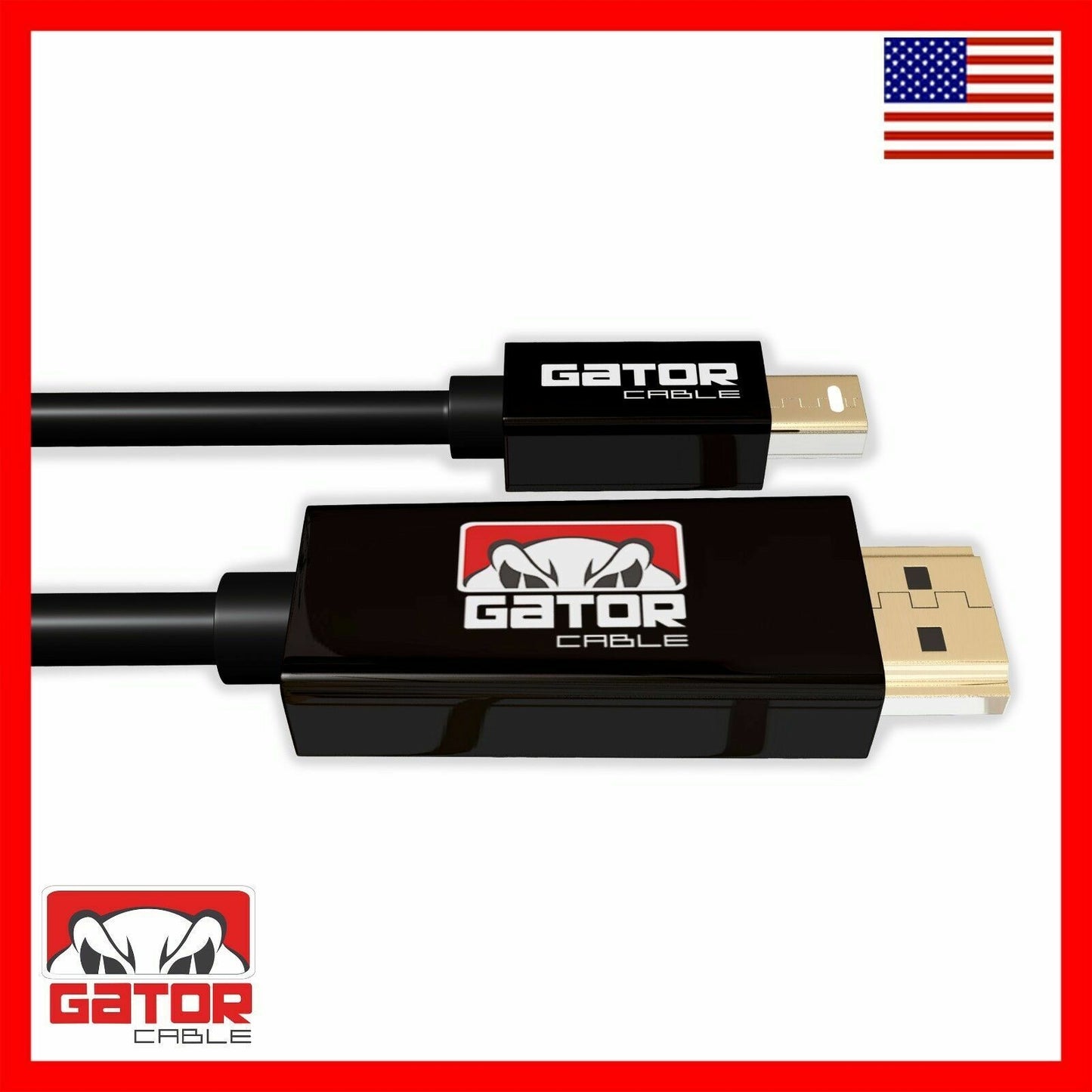 Mini Display Port DP Thunderbolt to HDMI Cable Adapter HD 4K for MacBook Surface
