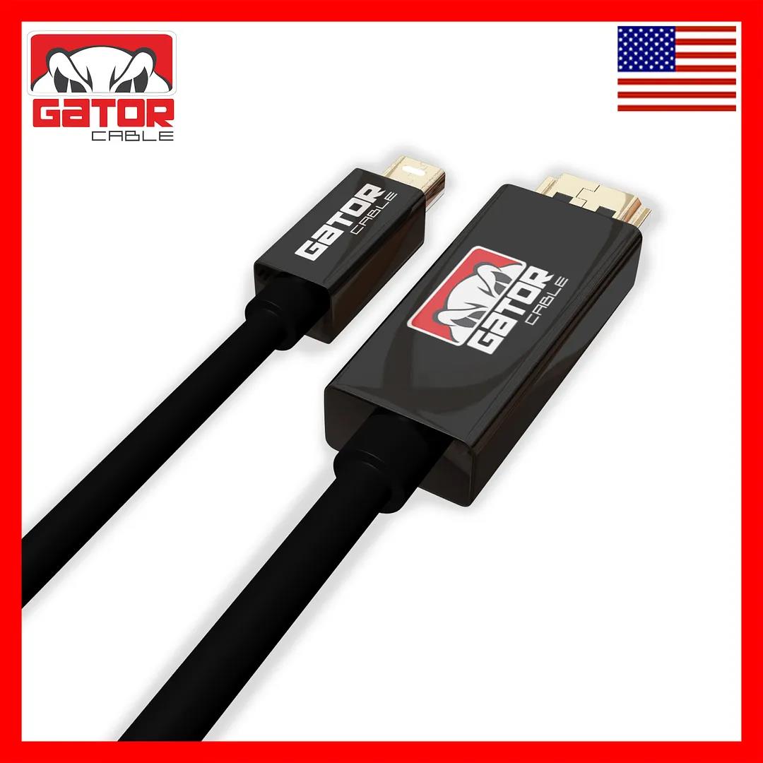 Mini Display Port DP Thunderbolt to HDMI Cable Adapter HD 4K for MacBook Surface