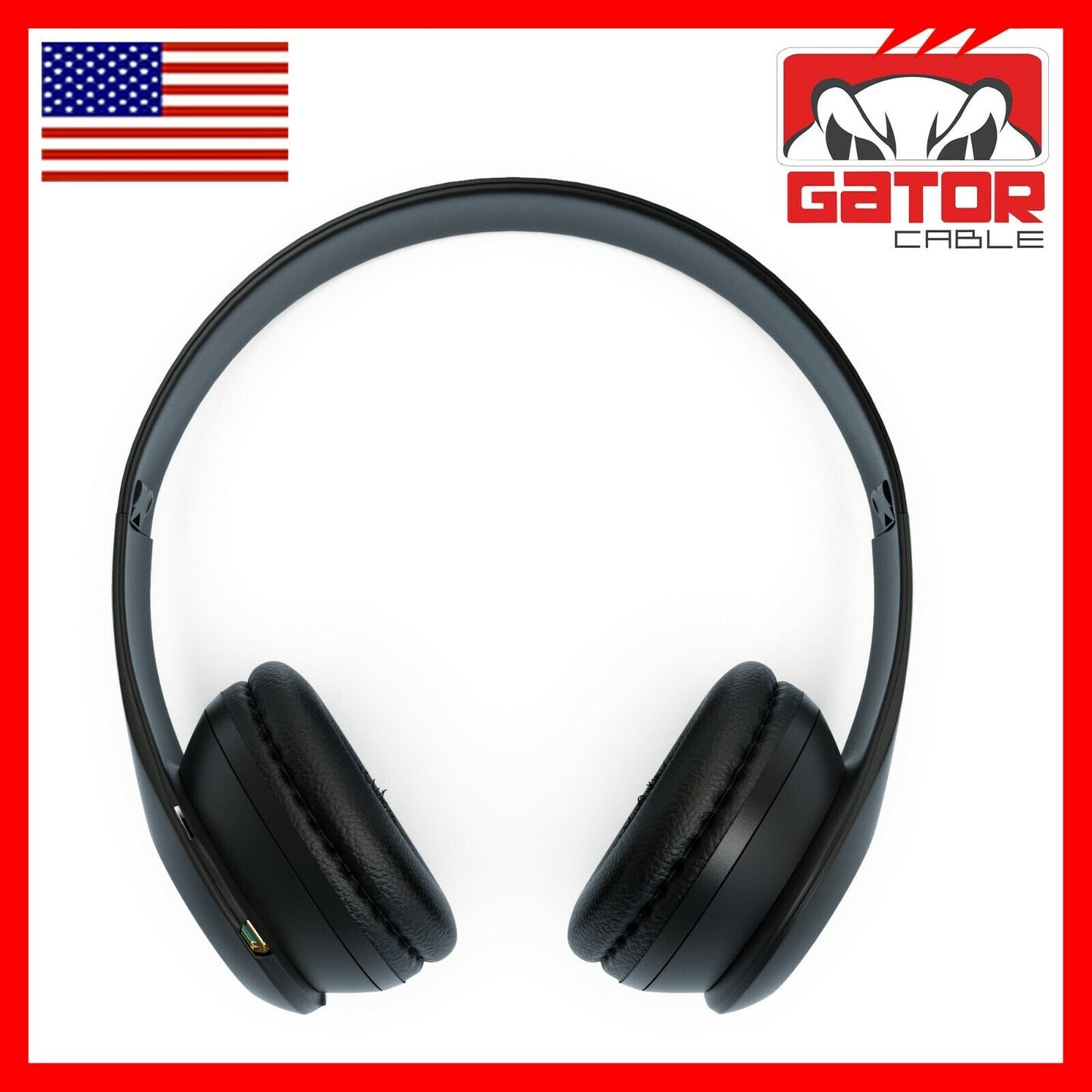 Wireless Bluetooth Headphones Earphones Headset Over-Ear FM Radio MIC Foldable