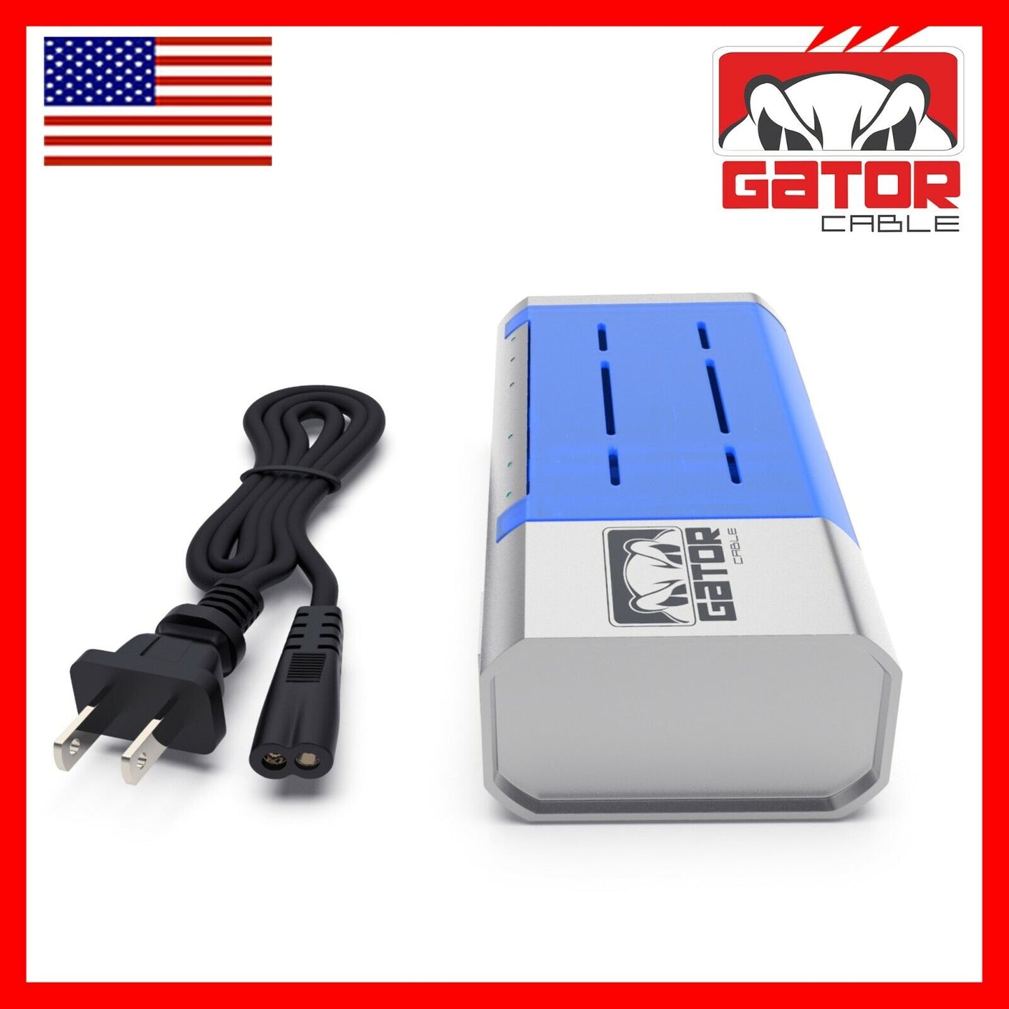 Universal Rechargeable Batteries Battery Charger For AA AAA C D 9V Ni-MH Ni-CD