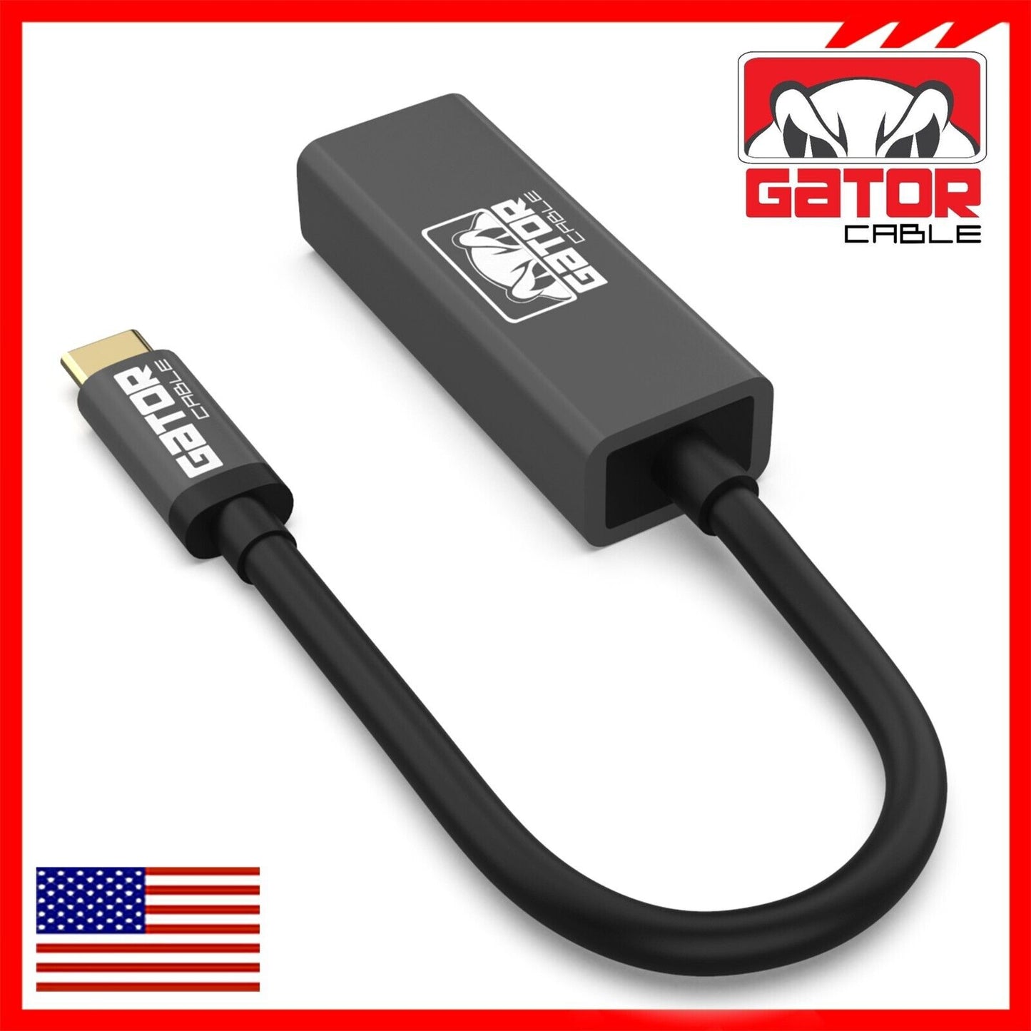 USB-C 3.1 Gigabit Ethernet LAN RJ45 1000Mbps Network Adapter for PC Mac Android
