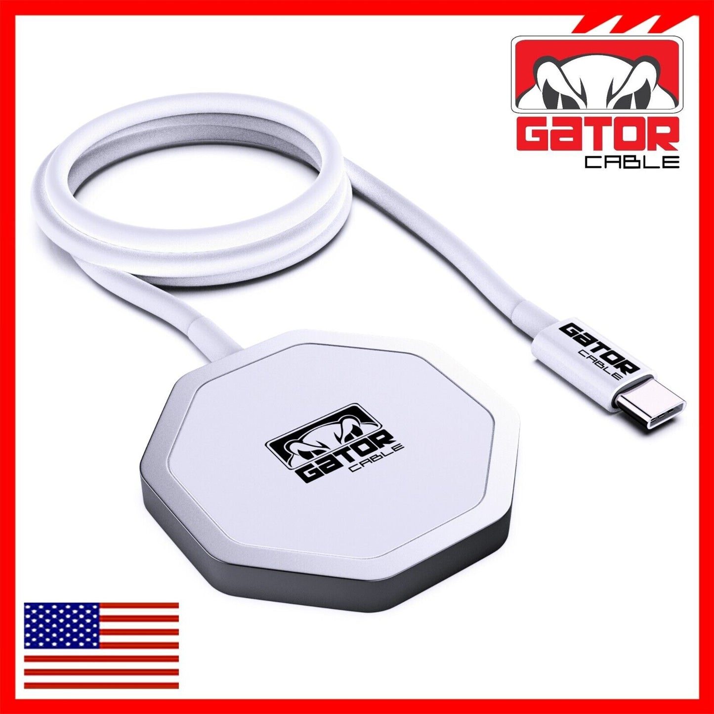 MagSafe Magnetic Wireless Fast Charger Pad for iPhone 12 13 14 15 Pro Max Plus
