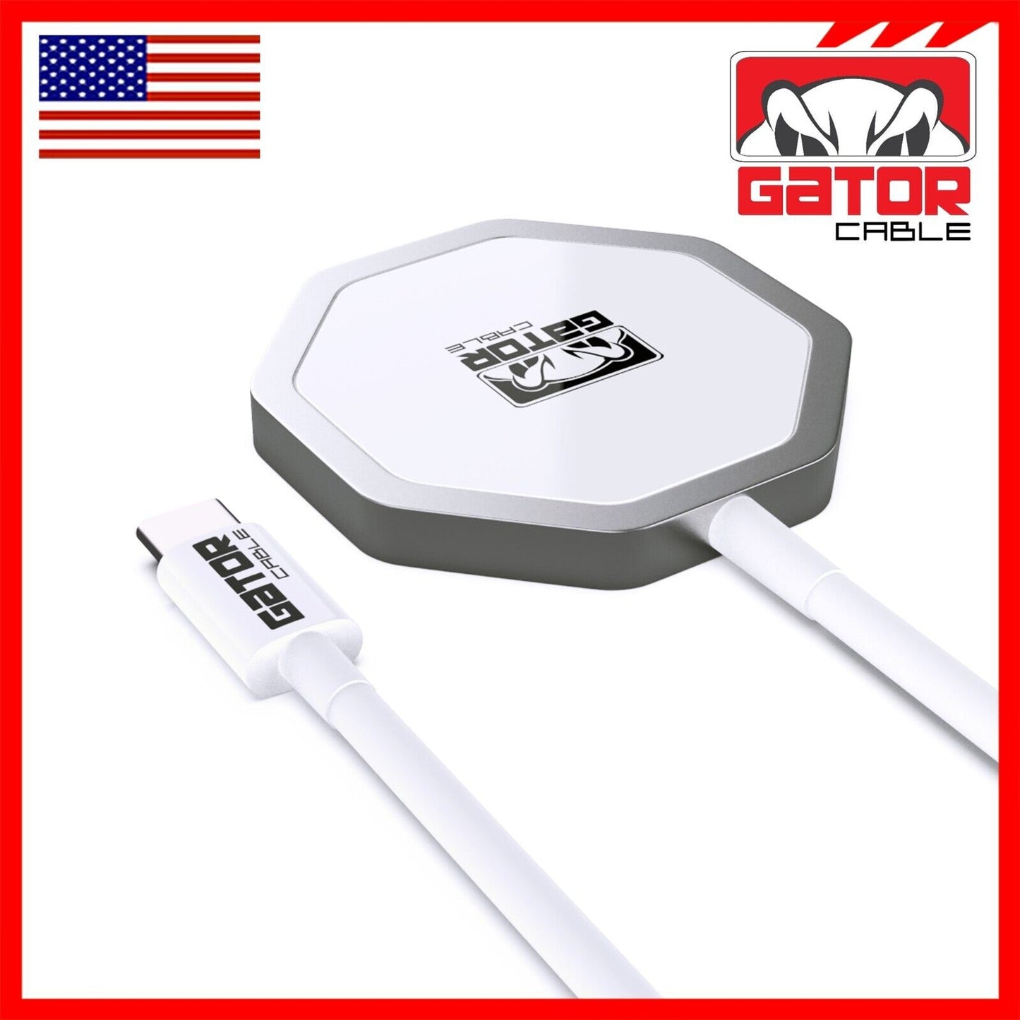 MagSafe Magnetic Wireless Fast Charger Pad for iPhone 12 13 14 15 Pro Max Plus