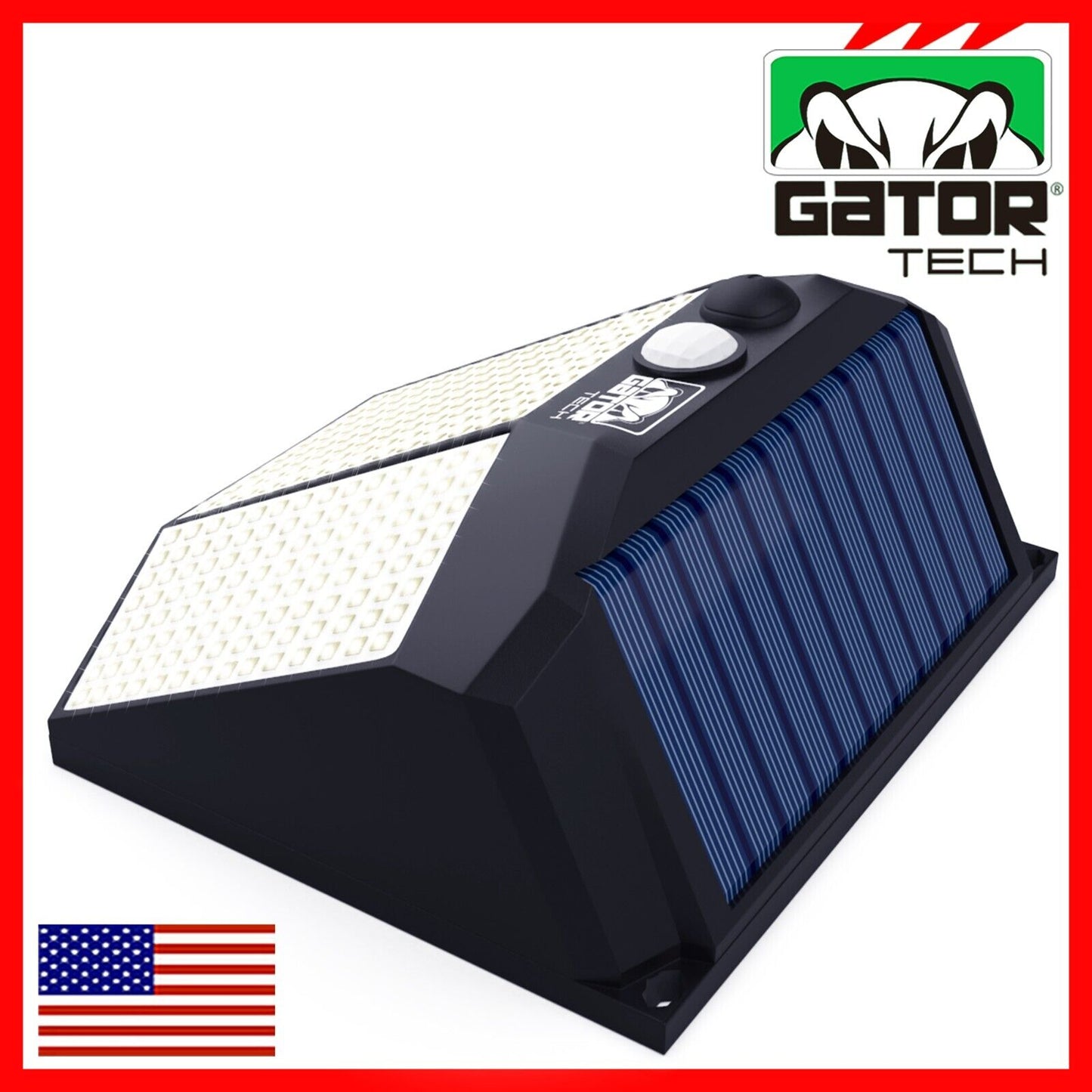 Solar Power 432 LED PIR Motion Sensor Outdoor Security Garden Wall Lamp Light