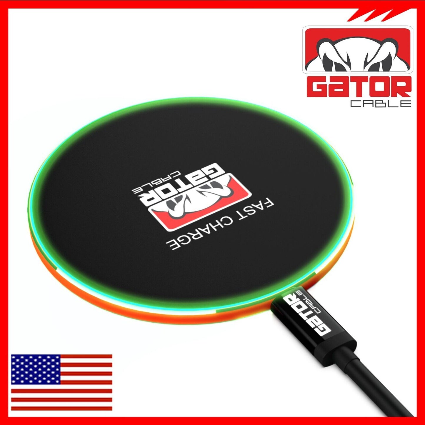 30W Wireless Phone Charger Pad Dock Fast Charge Universal