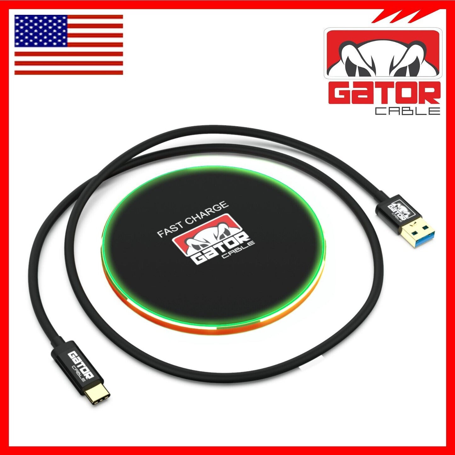 30W Wireless Phone Charger Pad Dock Fast Charge Universal