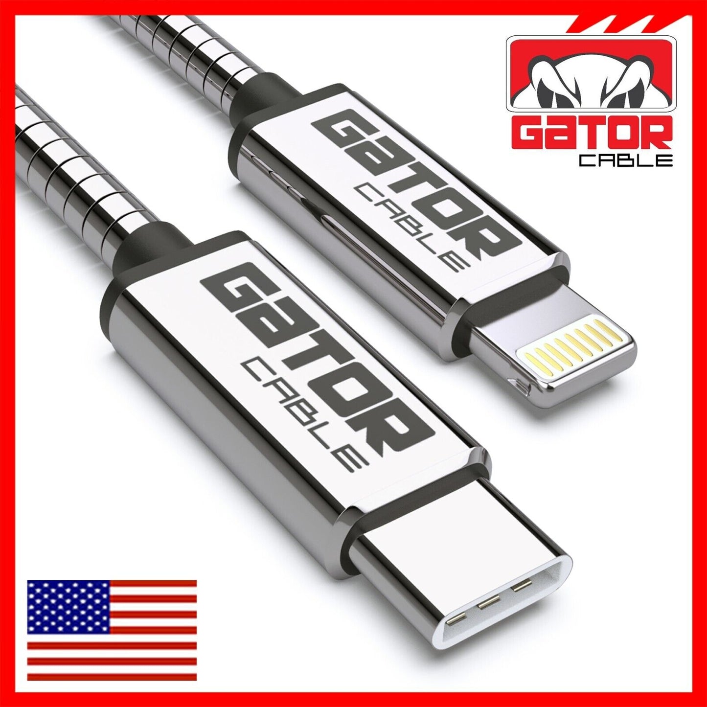 USB-C Charger Cable PD 20W Fast Charge For iPhone 7 8 X 11 12 13 14 Pro Max Plus