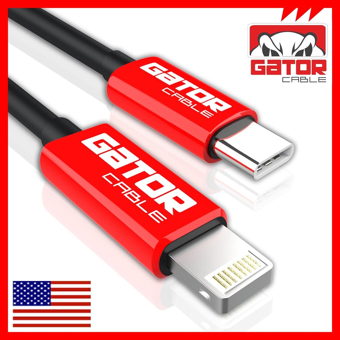 USB-C Charger Cable PD 20W Fast Charge For iPhone 7 8 X 11 12 13 14 Pro Max Plus