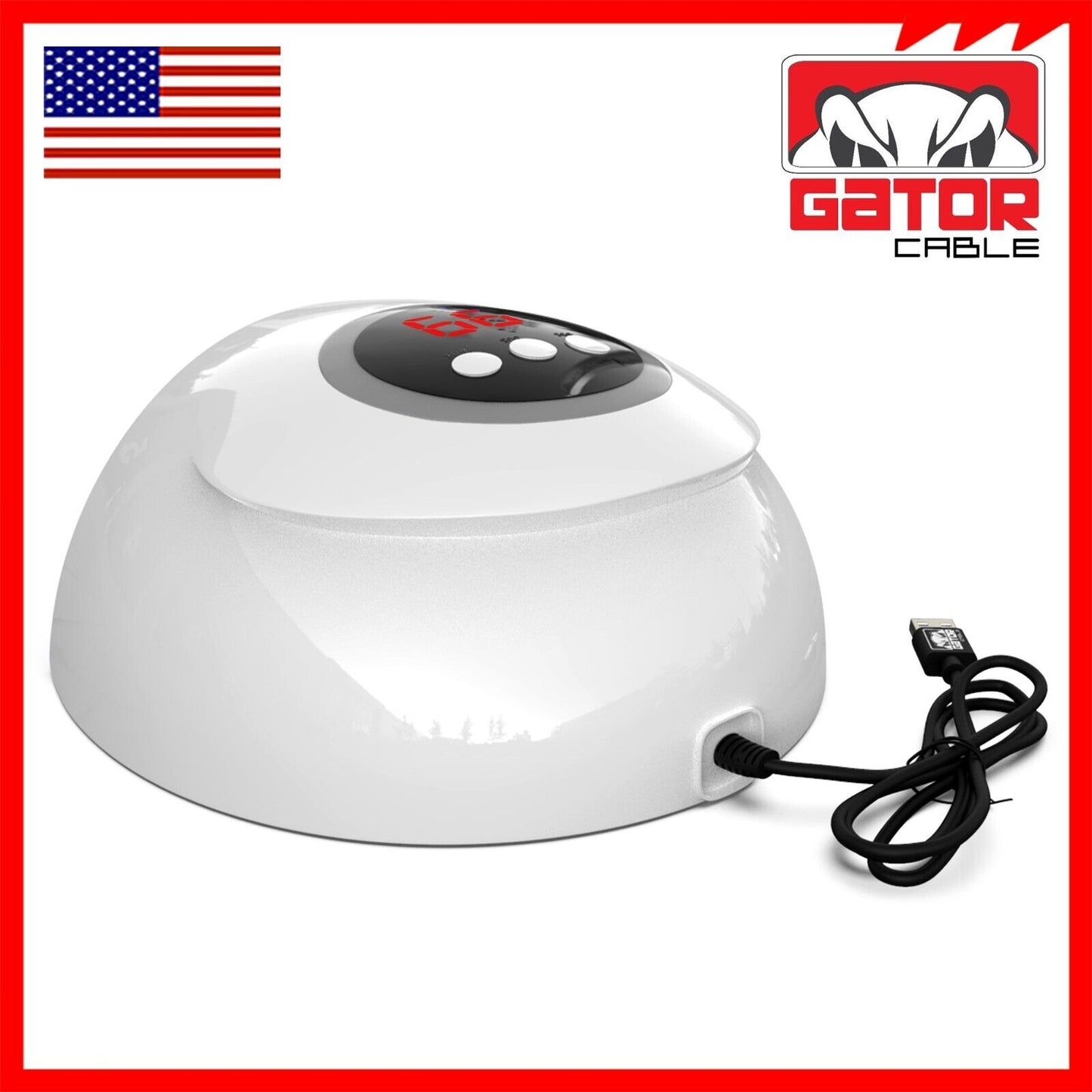 Ultraviolet UV Light LED Nail Gel Polish Dryer Lamp Manicure Curing Machine 54W
