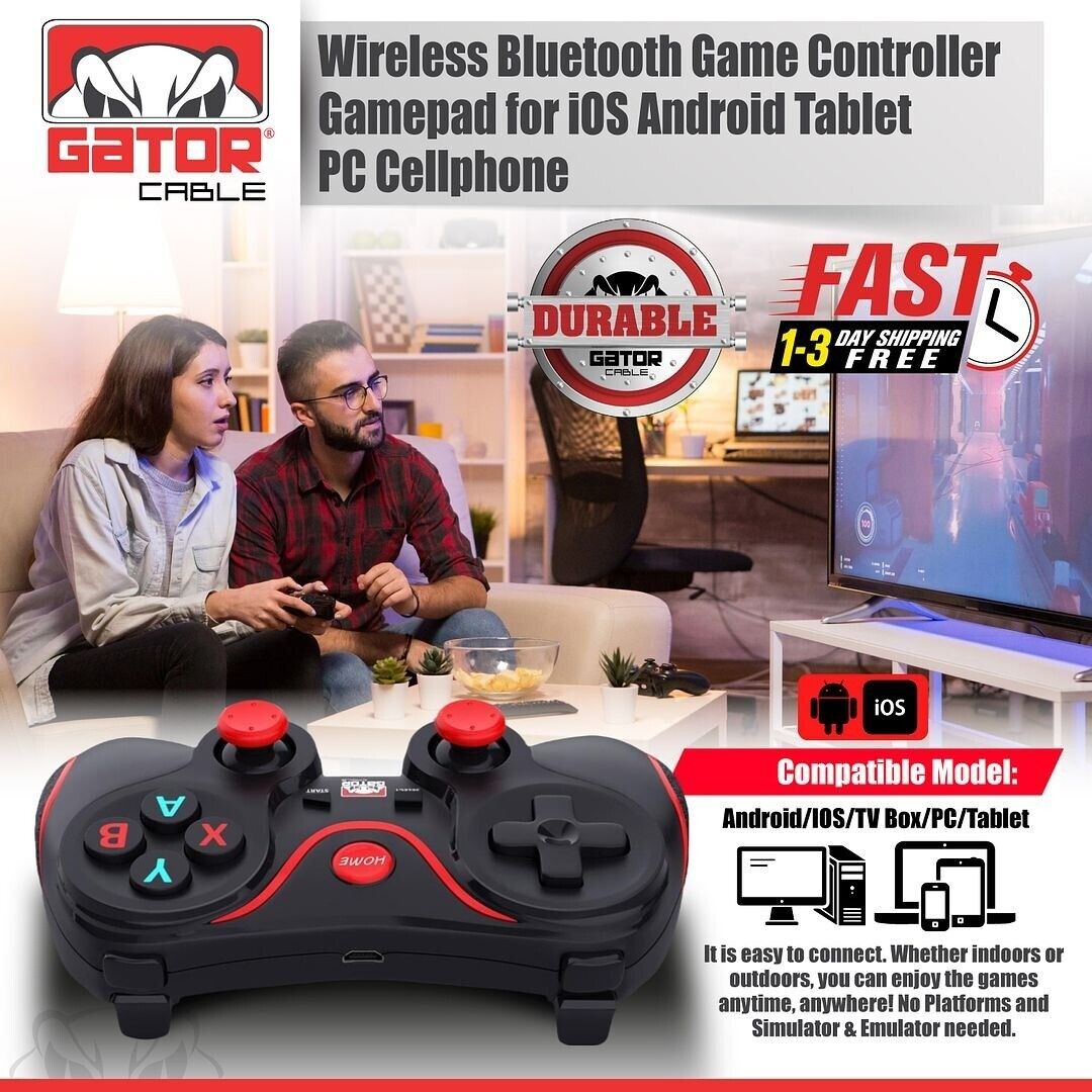 Wireless Bluetooth 5.0 Game Controller Gamepad For Android iOS iPhone Tablet PC