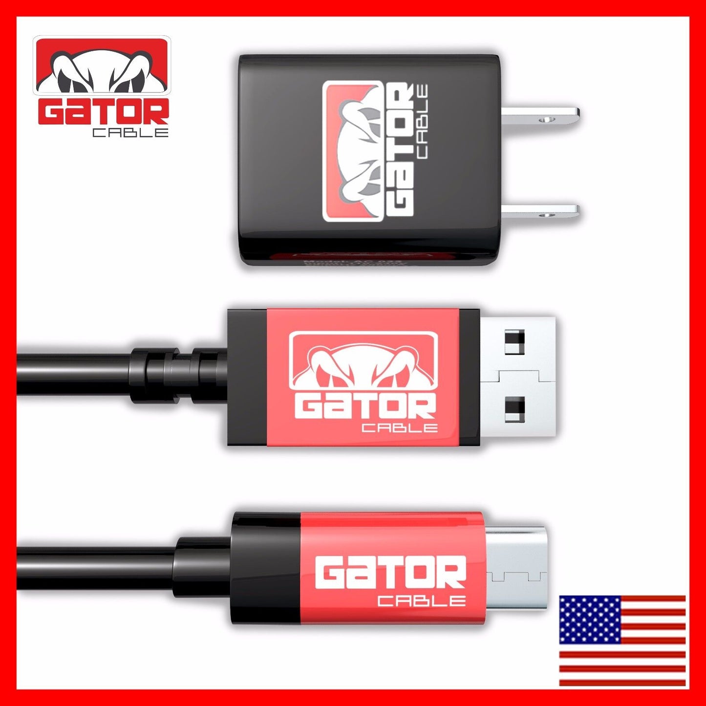 USB-C Charger Cable Data Sync Home Wall Charger for Samsung LG Motorola Android