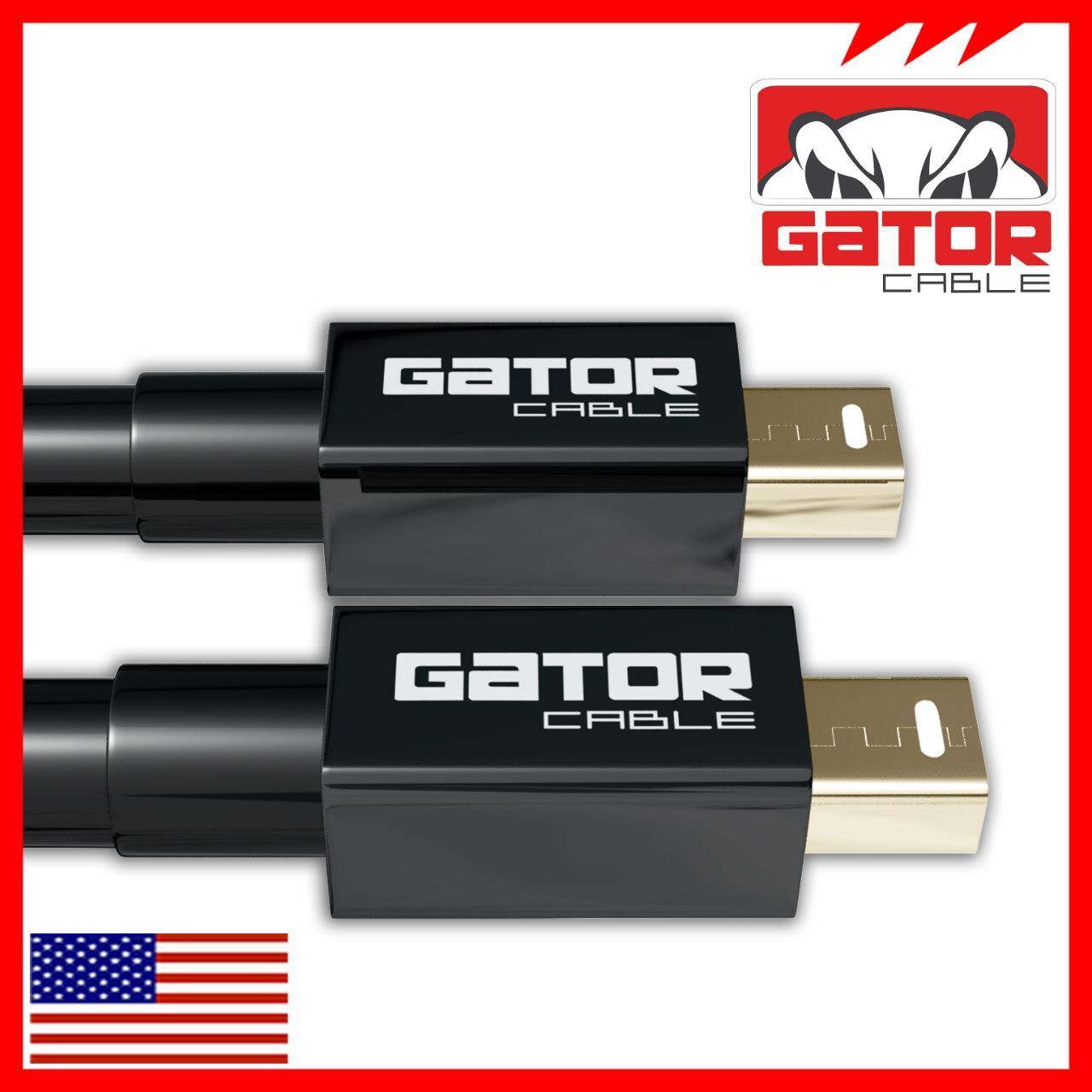 Mini DisplayPort to Mini DisplayPort Cable Audio Video Data HD Thunderbolt 6FT