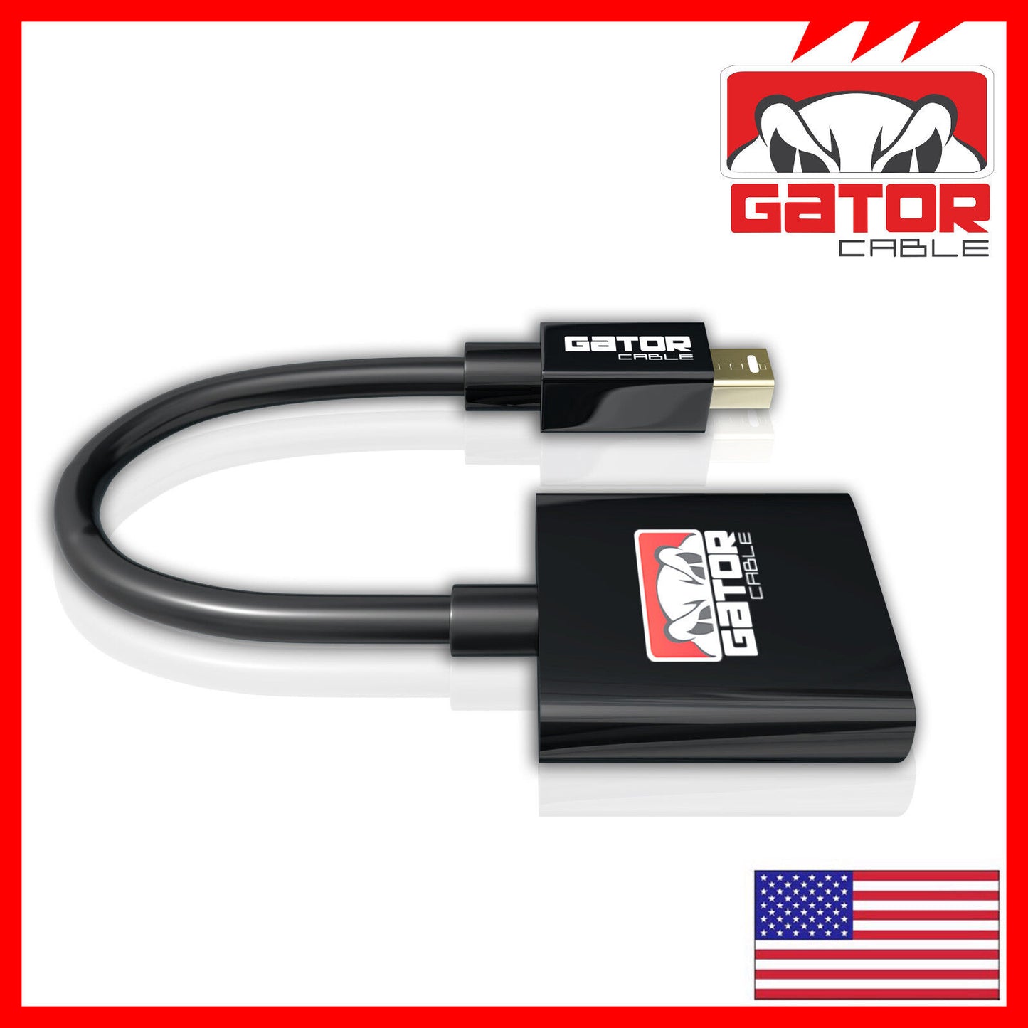 Mini Display Port DP To VGA Adapter Converter Thunderbolt For MacBook Mac AirPro