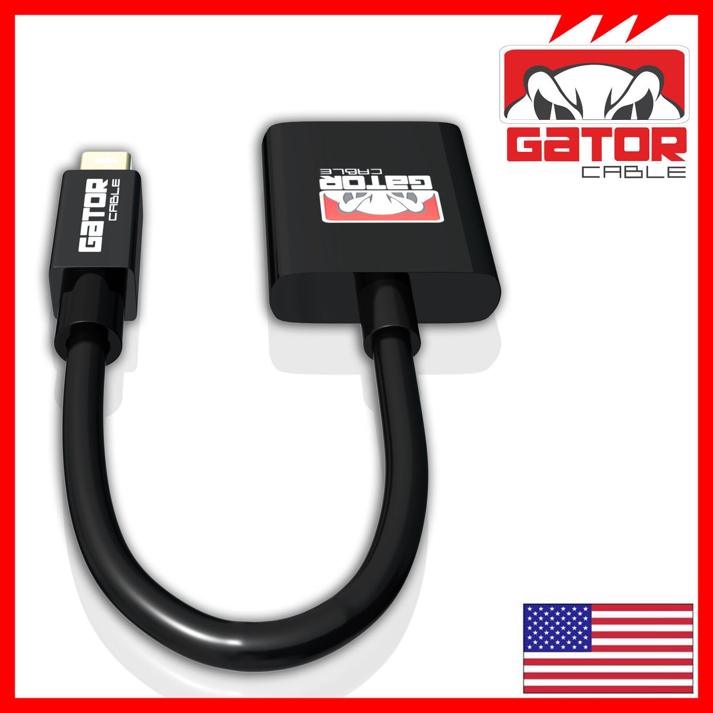 Mini Display Port DP To VGA Adapter Converter Thunderbolt For MacBook Mac AirPro