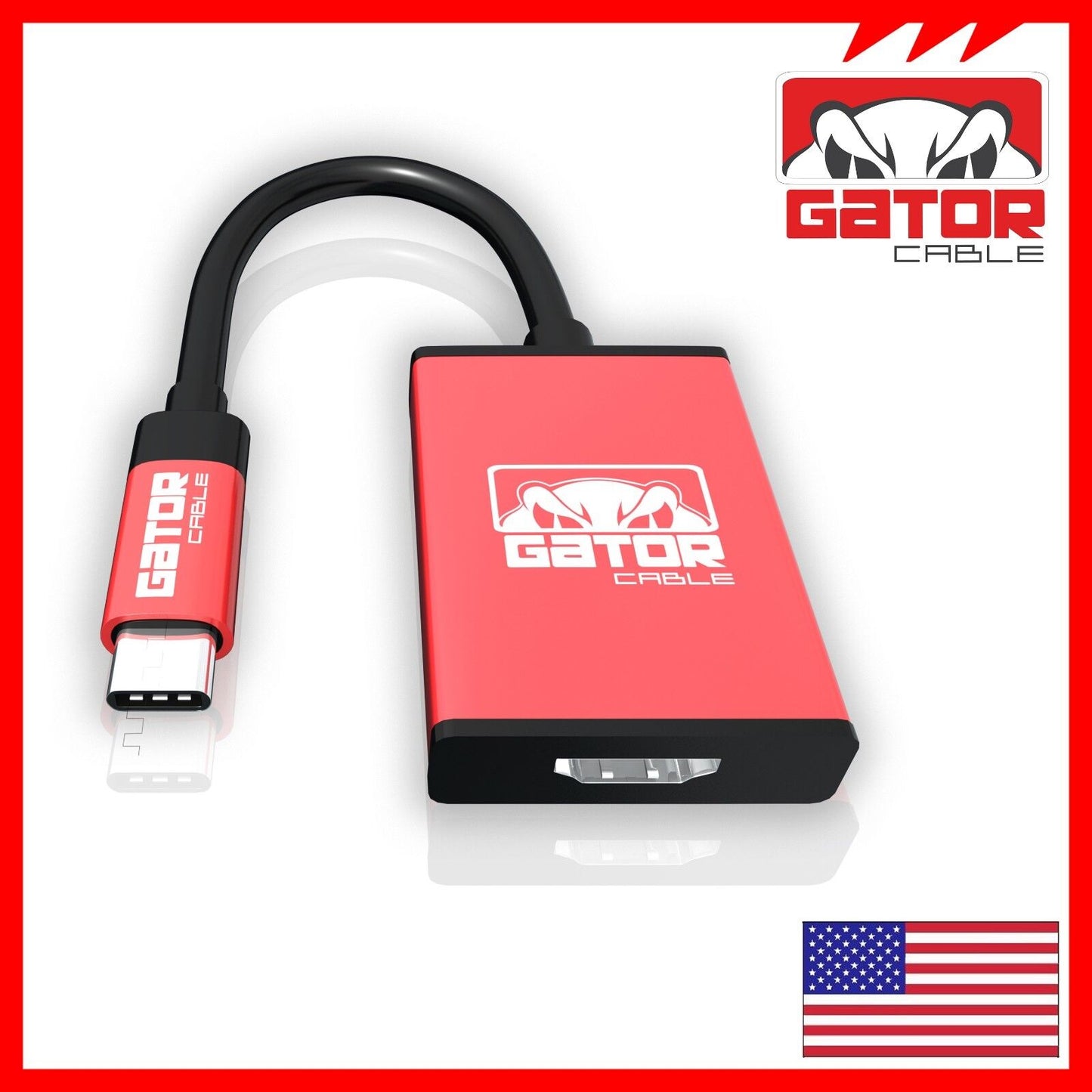 USB-C to HDMI Cable Adapter HDTV 4K 60Hz for Samsung LG MacBook Android iPhone