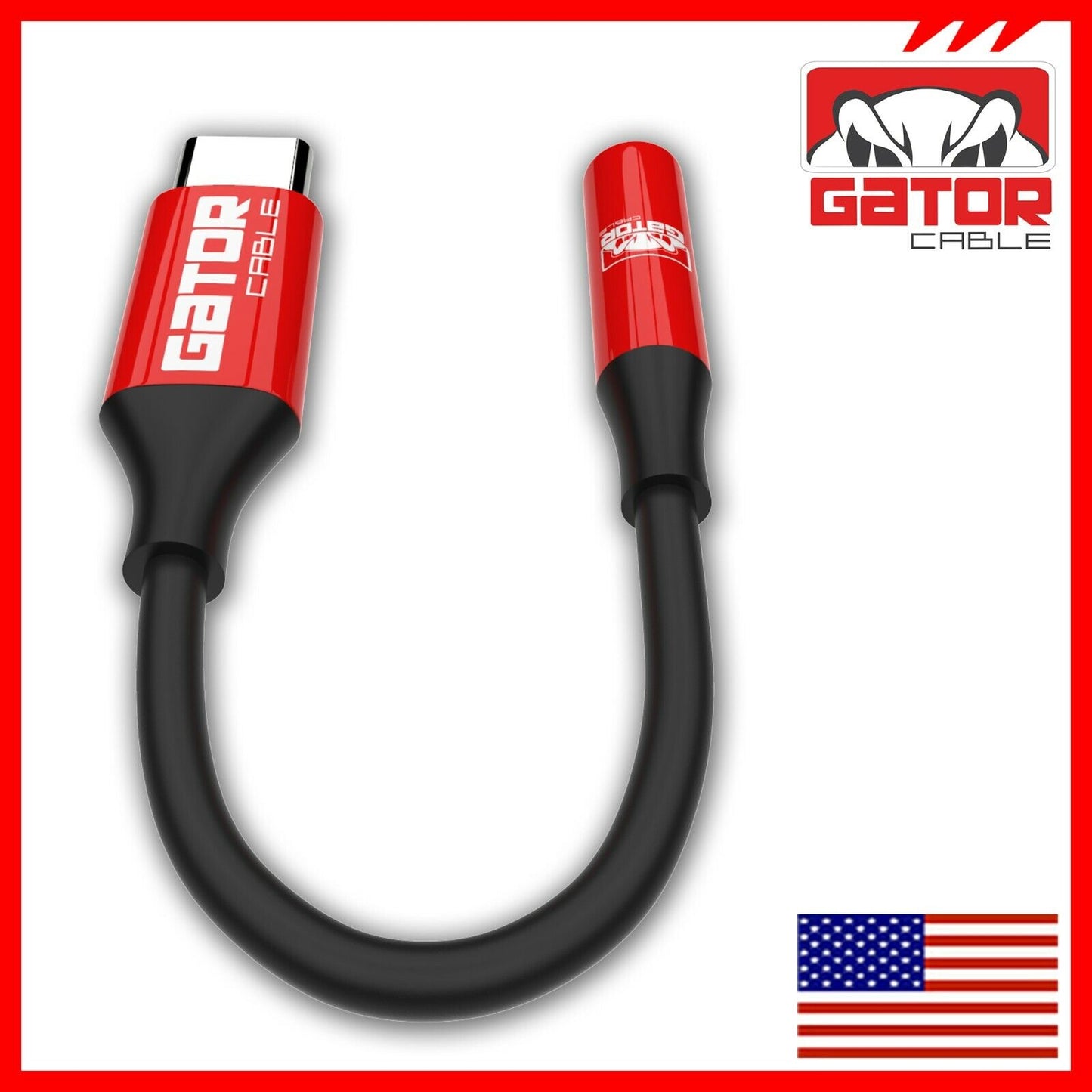 USB-C to AUX 3.5mm Audio Adapter Jack For Earphones Headphones Mobile Phone