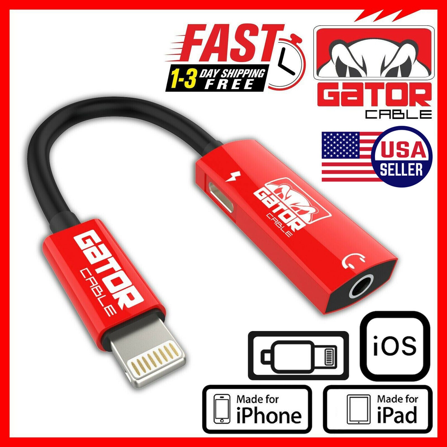 AUX 3.5mm Audio Adapter Converter For iPhone 8 X XR XS 11 12 13 14 Pro Max Plus