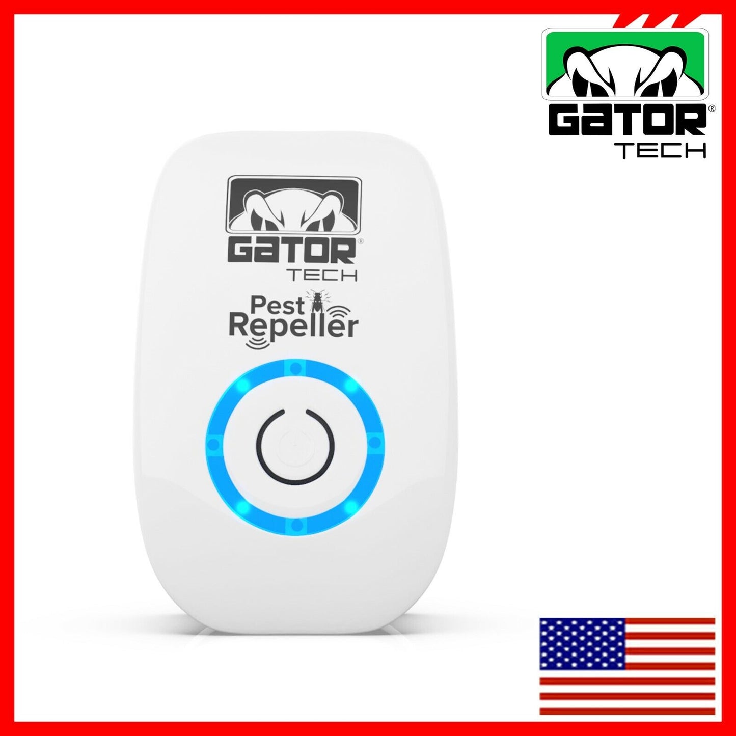 Ultrasonic Pest Insect Rodent Repeller Electronic Plug-In Mice Rat Cockroach Bug