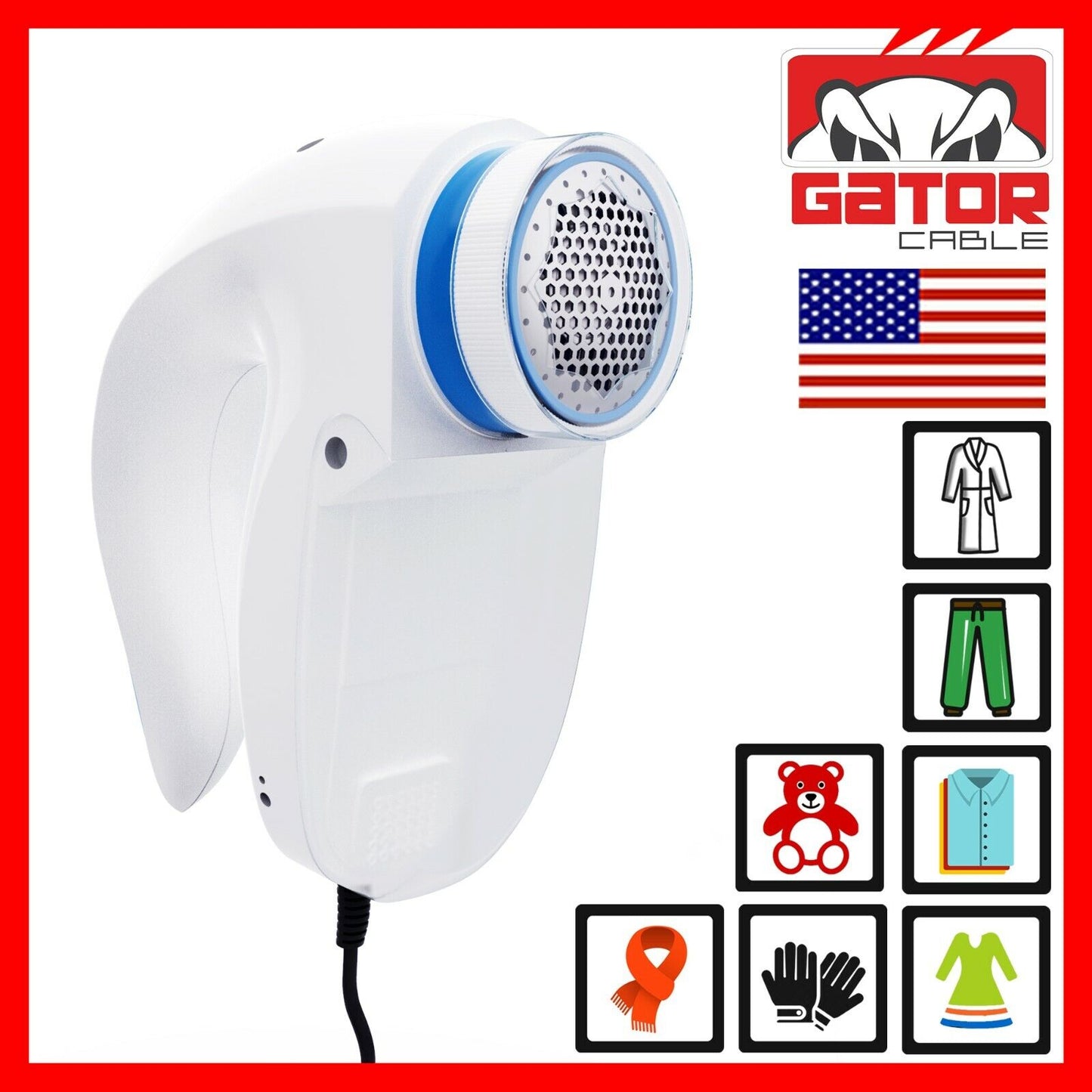 Lint Pill Fluff Fuzz Remover Shaver Electric Clothes Fabrics Sweater Blanket