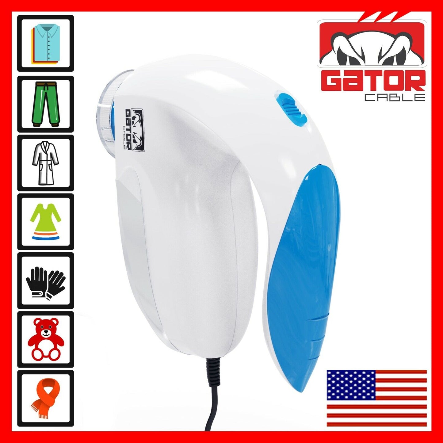 Lint Pill Fluff Fuzz Remover Shaver Electric Clothes Fabrics Sweater Blanket