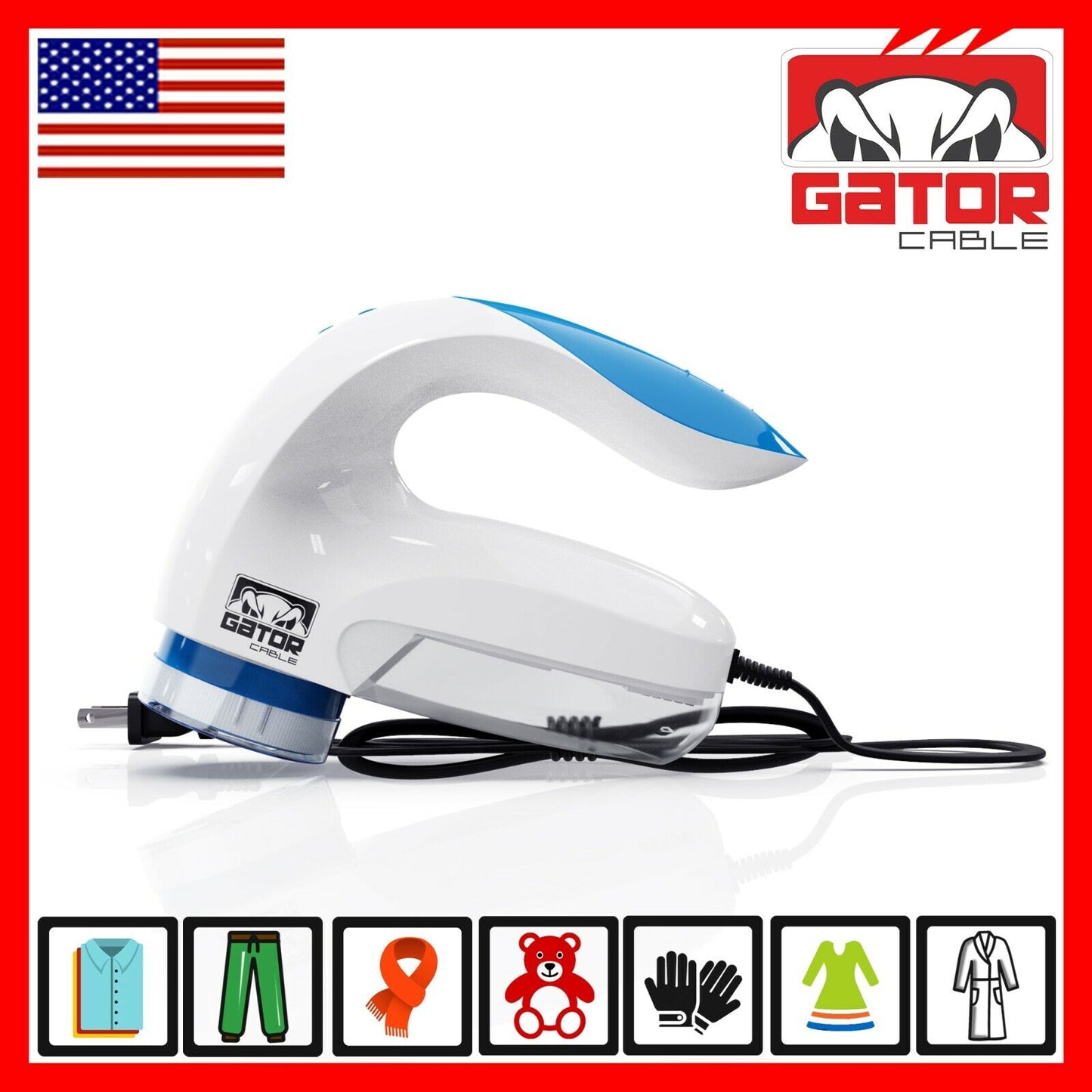 Lint Pill Fluff Fuzz Remover Shaver Electric Clothes Fabrics Sweater Blanket