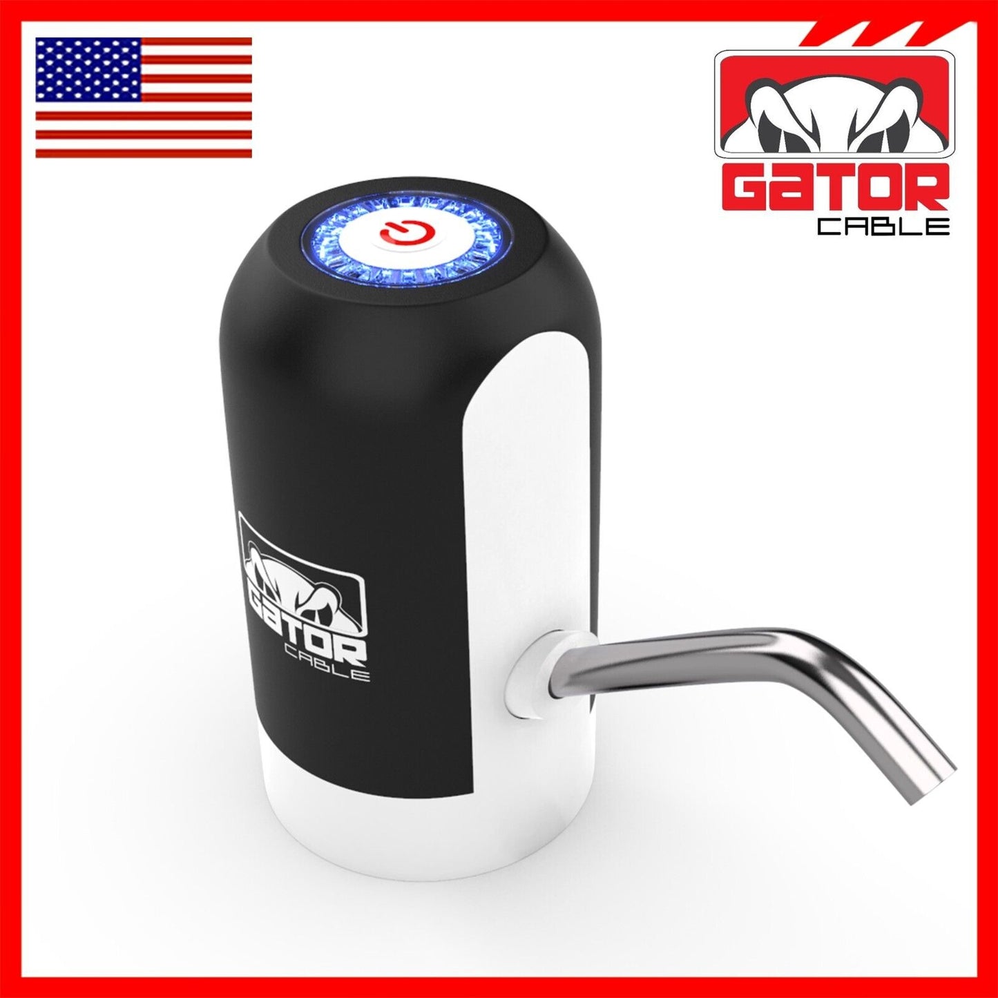 Water Bottle Switch Pump Electric Automatic Dispenser 5 Gallon USB Universal