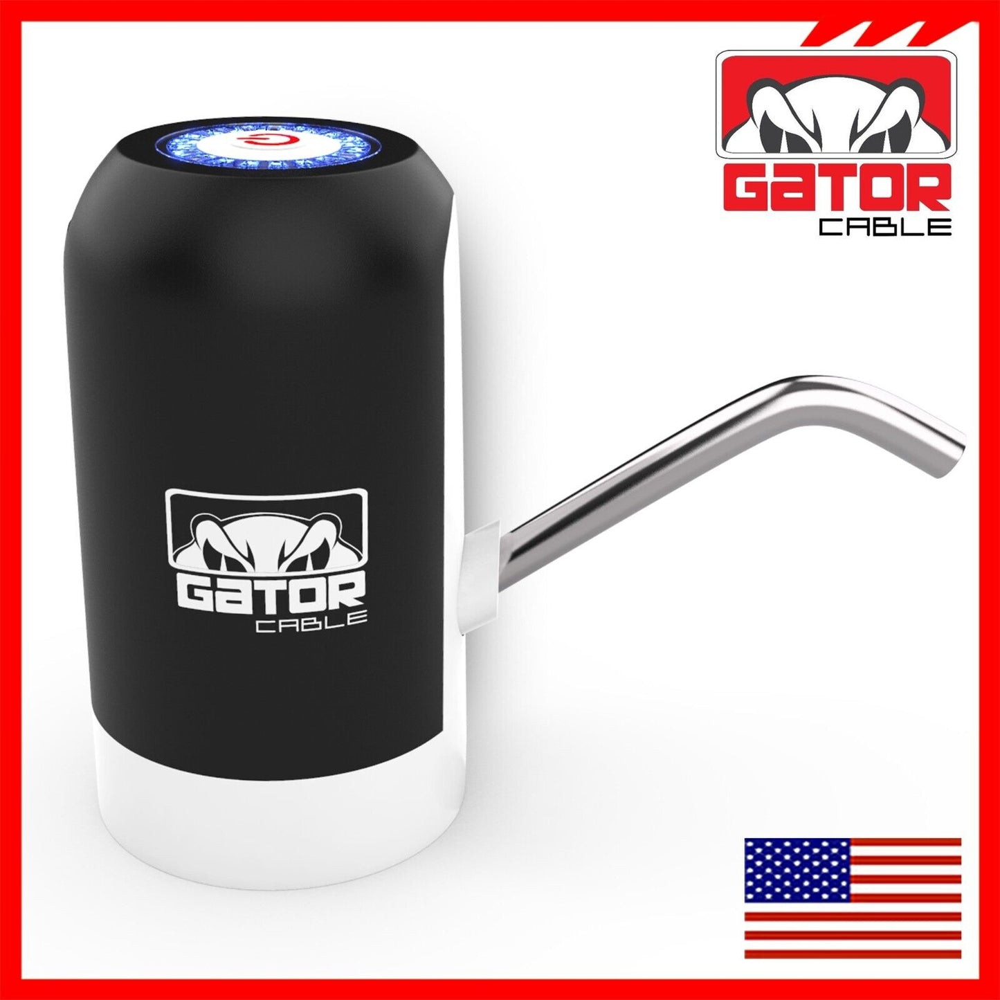 Water Bottle Switch Pump Electric Automatic Dispenser 5 Gallon USB Universal