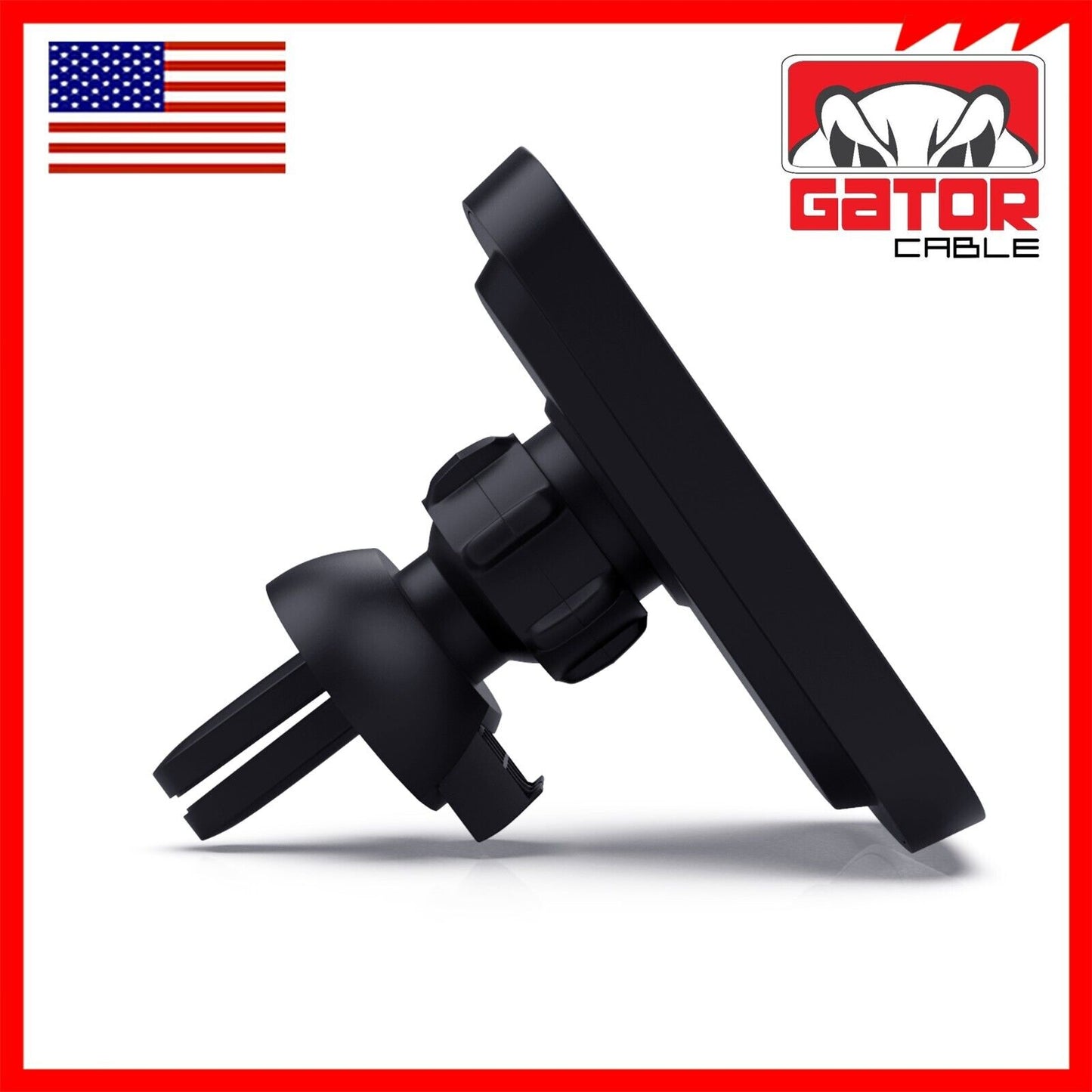 Magsafe Car Mount Charger Wireless Magnetic Holder For iPhone 11 12 13 14 15 Pro