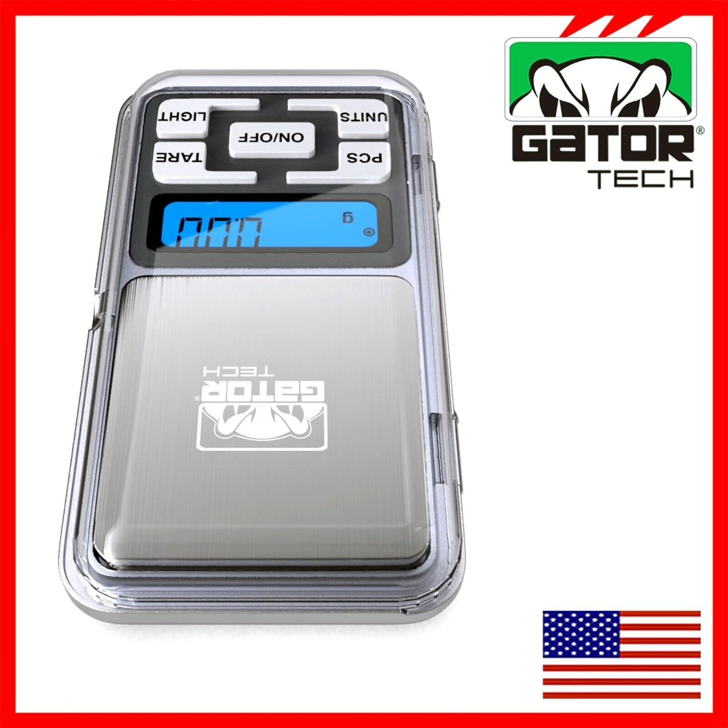 Digital Mini Pocket Scale Portable Jewelry Balance Gram Oz Herb Gold 500g x 0.1g