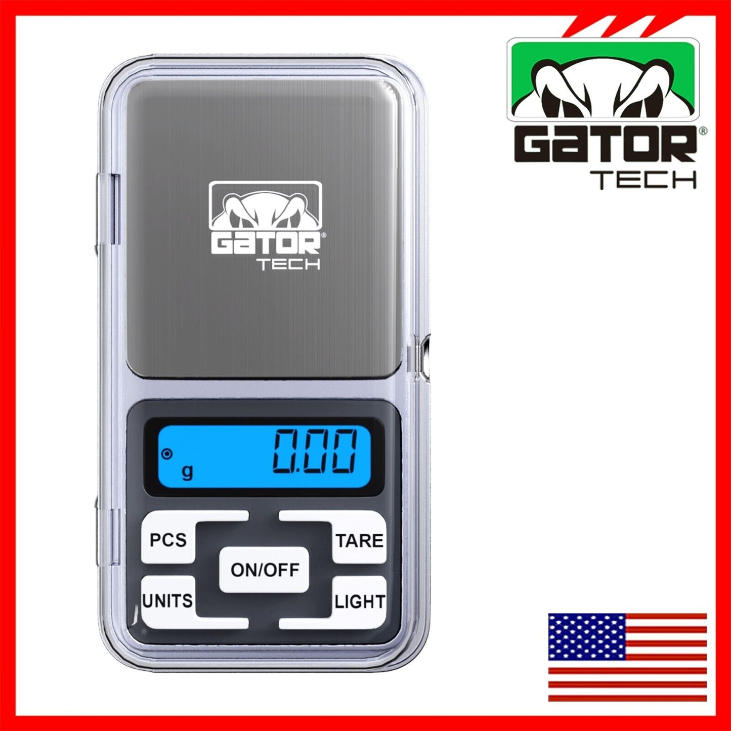 Digital Mini Pocket Scale Portable Jewelry Balance Gram Oz Herb Gold 500g x 0.1g