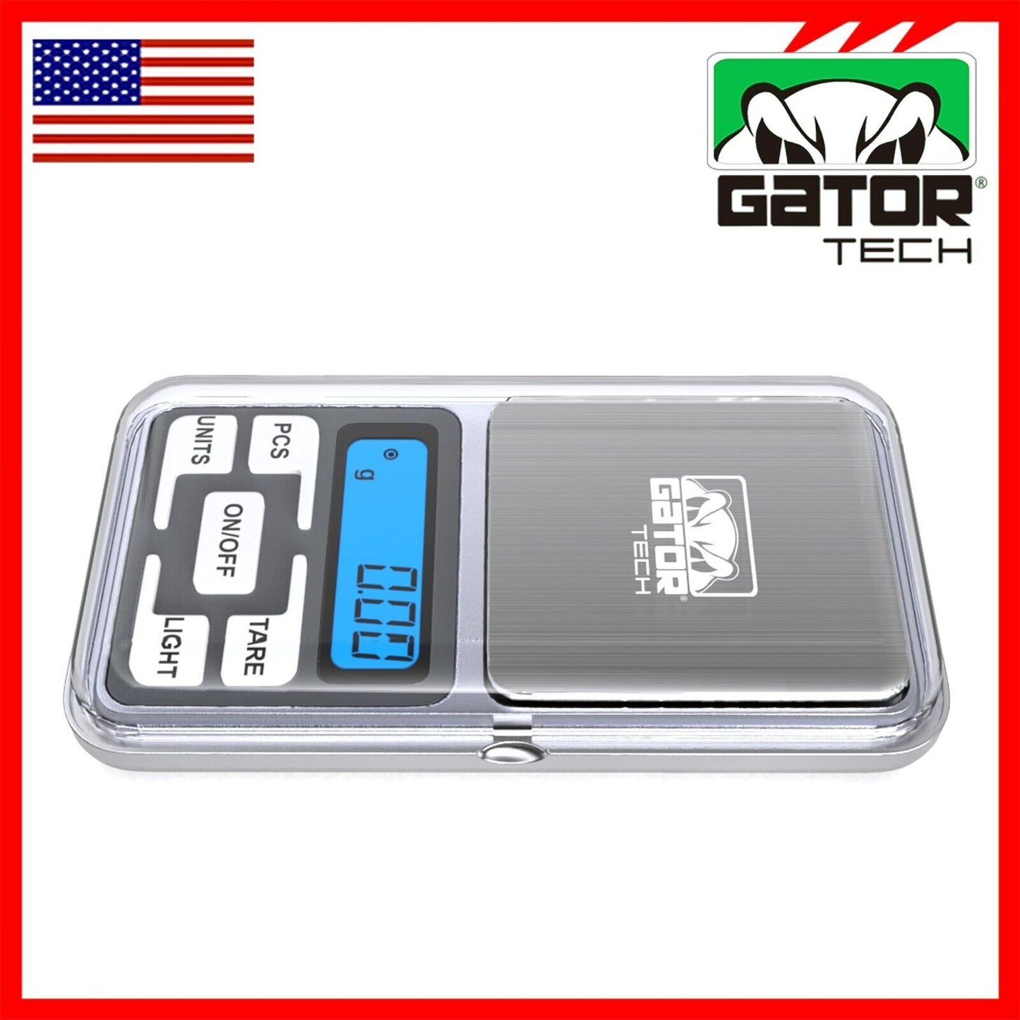 Digital Mini Pocket Scale Portable Jewelry Balance Gram Oz Herb Gold 500g x 0.1g