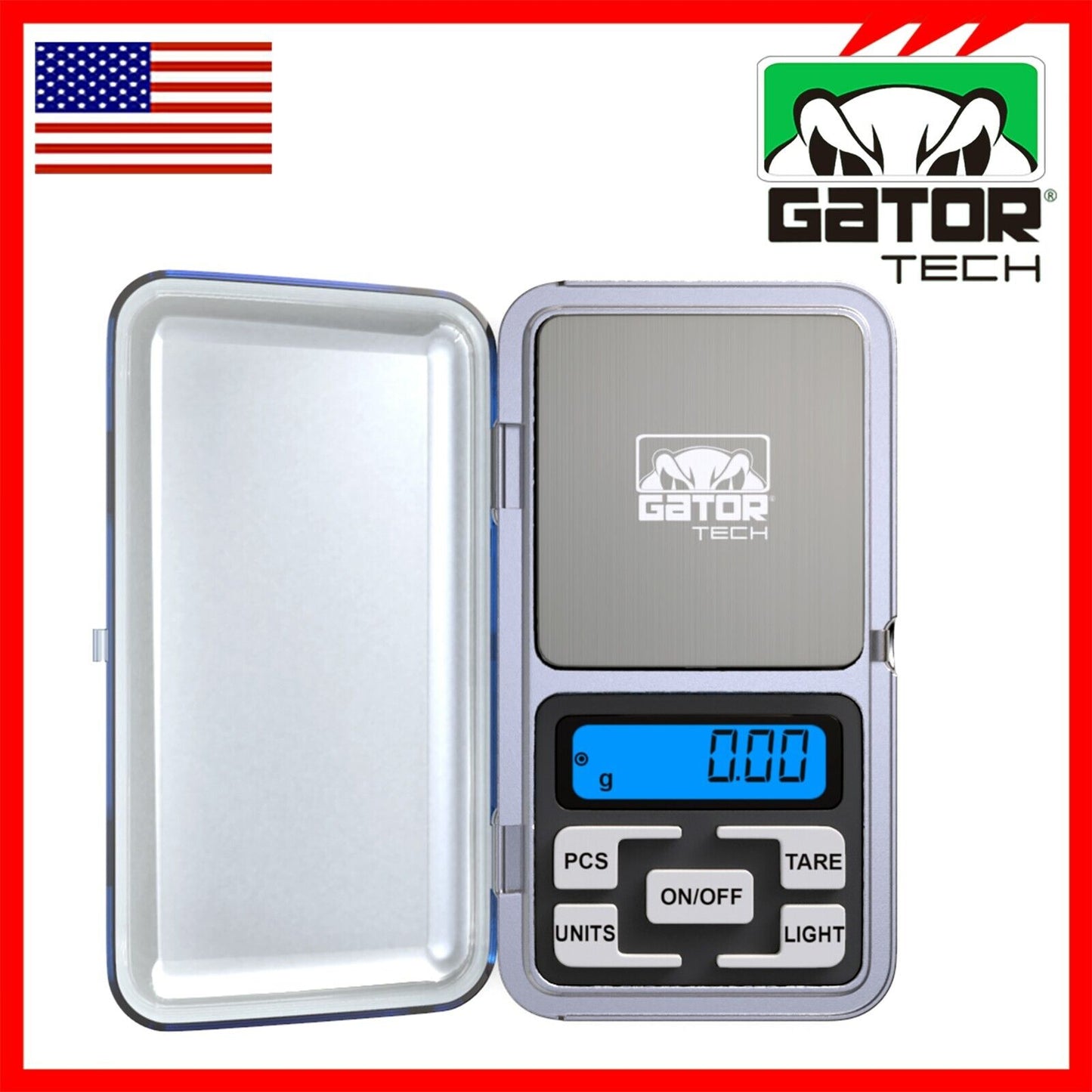 Digital Mini Pocket Scale Portable Jewelry Balance Gram Oz Herb Gold 500g x 0.1g