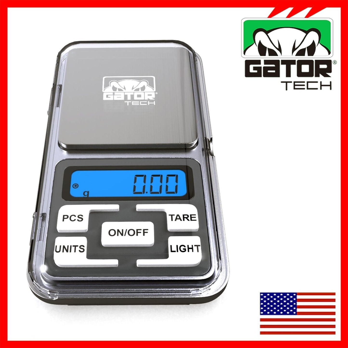 Digital Mini Pocket Scale Portable Jewelry Balance Gram Oz Herb Gold 500g x 0.1g
