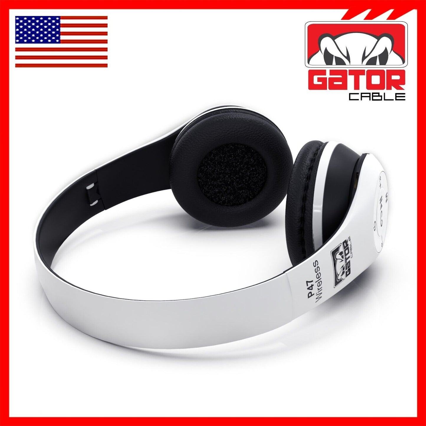 Wireless Bluetooth 5.0 Headphones Headset Over-Ear FM Radio MIC Foldable TF Card