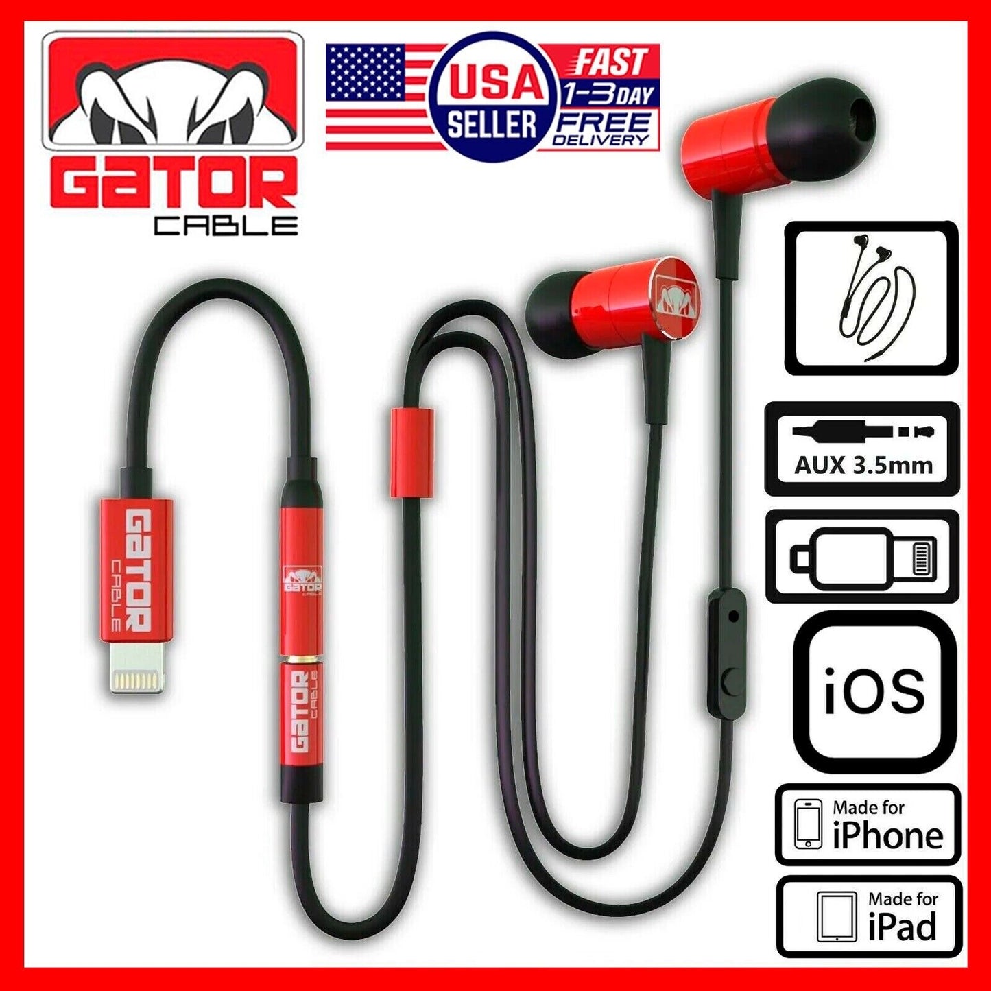 Wired Earphones Headphones Earbuds MIC For iPhone 7 8 X 11 12 13 14 Pro Max Plus