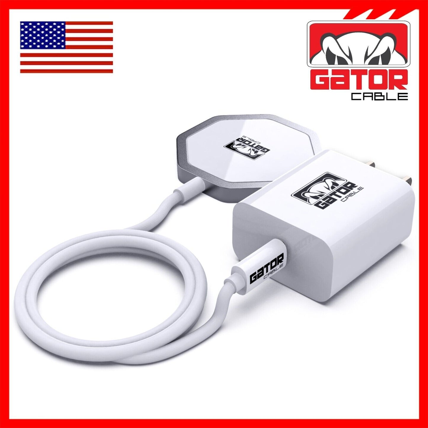 MagSafe Magnet Wireless Pad USB-C PD 20W Wall Charger for iPhone 11 12 13 14 15