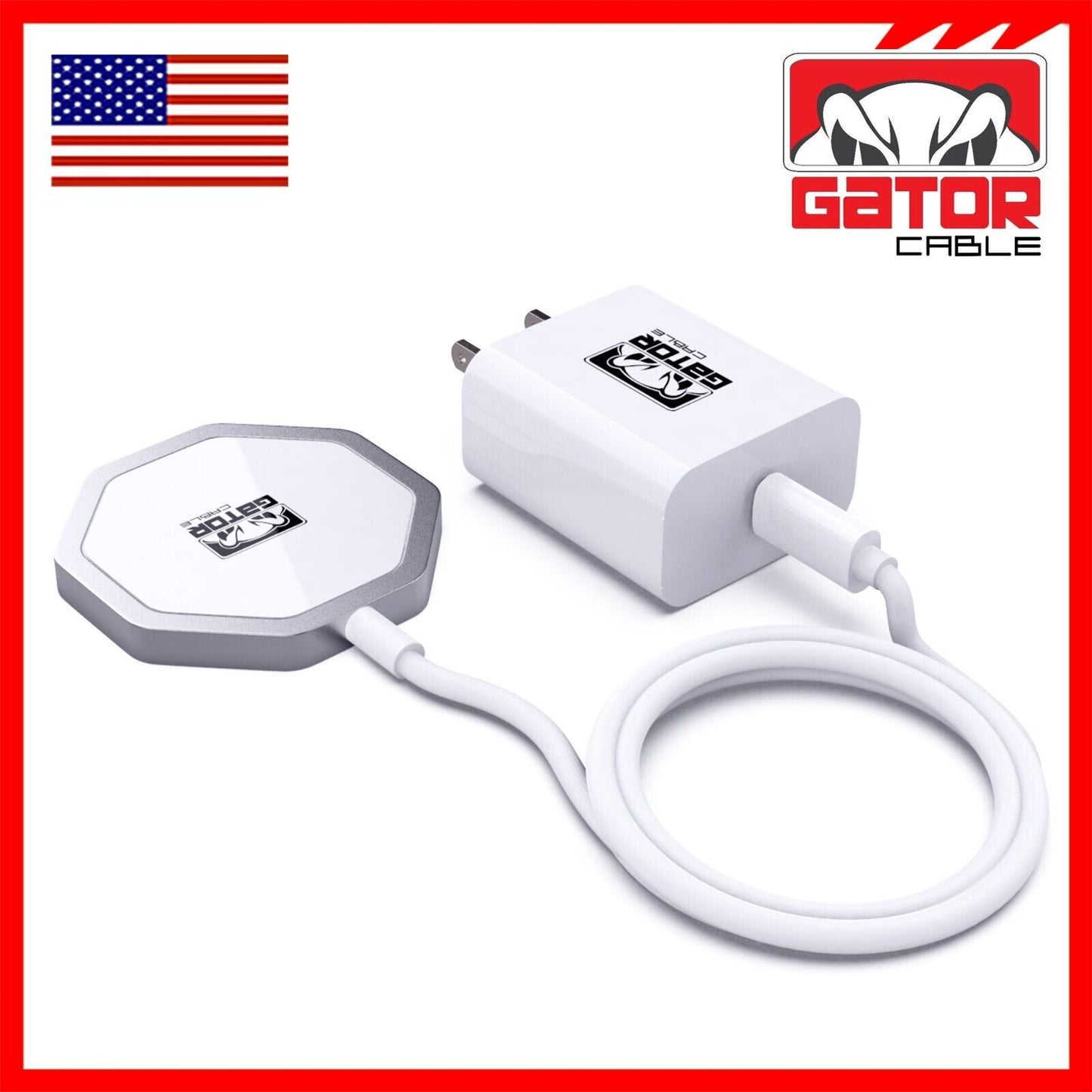 MagSafe Magnet Wireless Pad USB-C PD 20W Wall Charger for iPhone 11 12 13 14 15