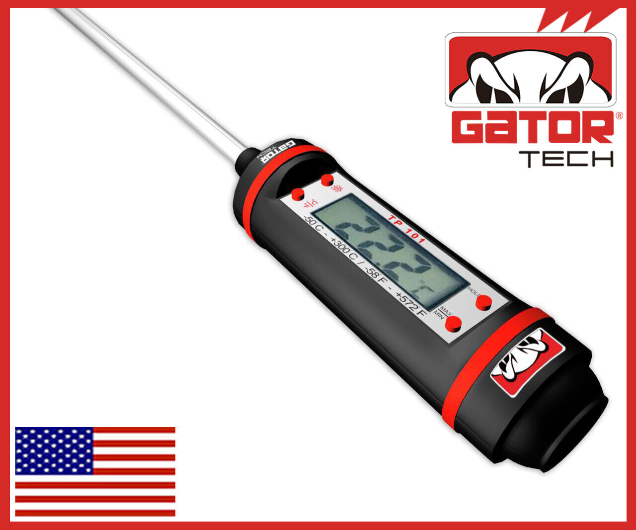 Digital Electronic Probe Thermometer Food Cooking Grill BBQ Turkey Chicken Meat