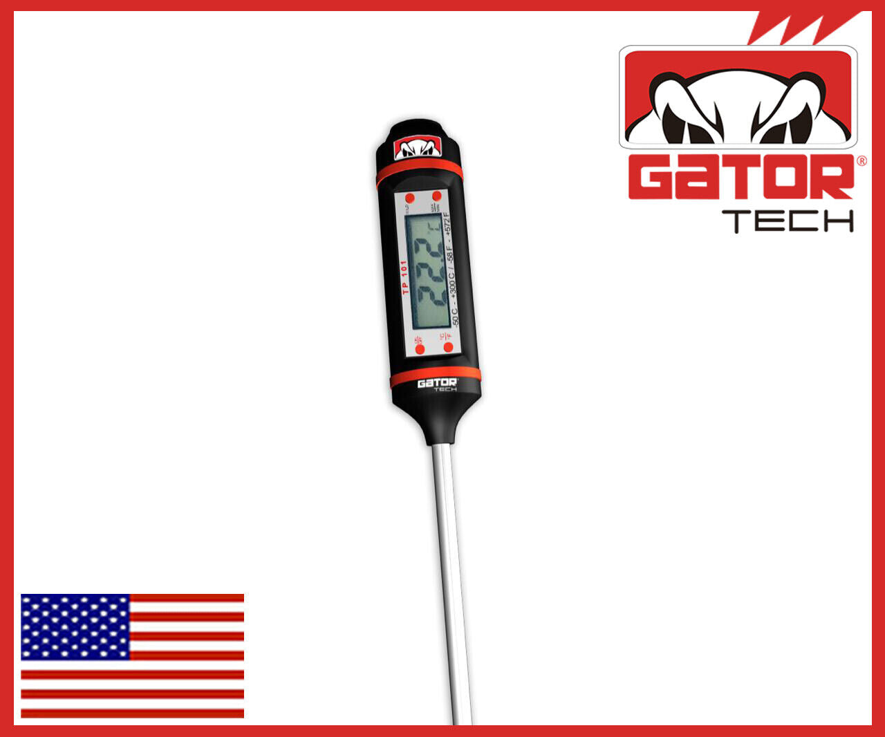 Digital Electronic Probe Thermometer Food Cooking Grill BBQ Turkey Chicken Meat