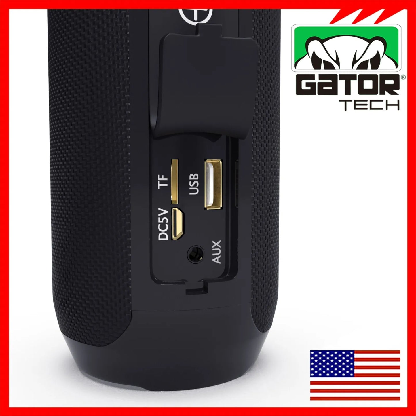Bluetooth Wireless Portable Speaker Waterproof Stereo Bass TF FM Radio LOUD