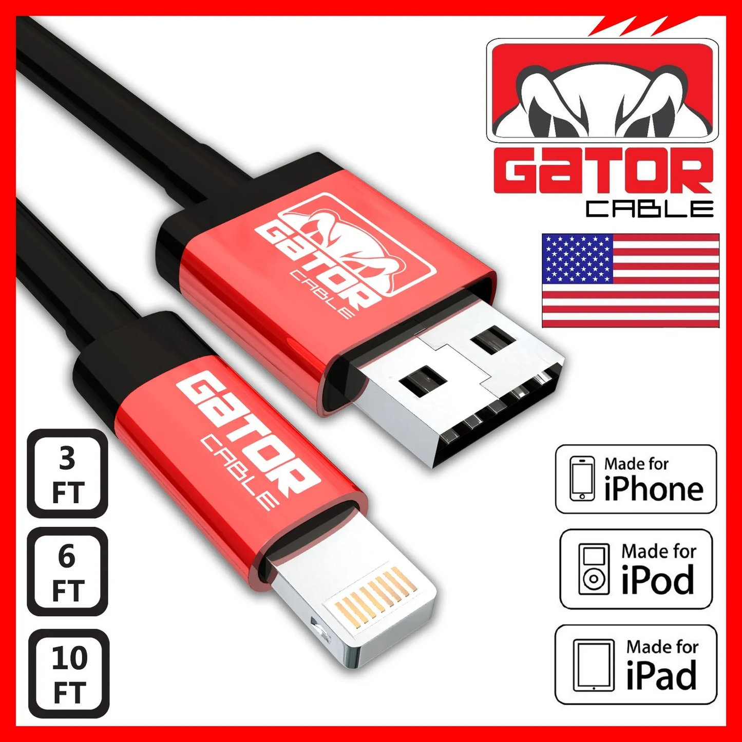 USB-A Cable Fast Charge For iPhone