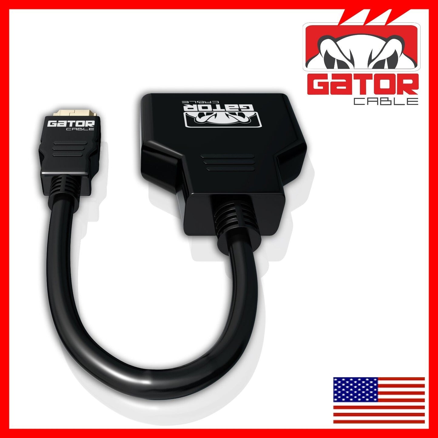 4K HDMI 2.0 Cable Splitter Switch UHD HDTV Switcher Signal Split 1 In To 2 Out